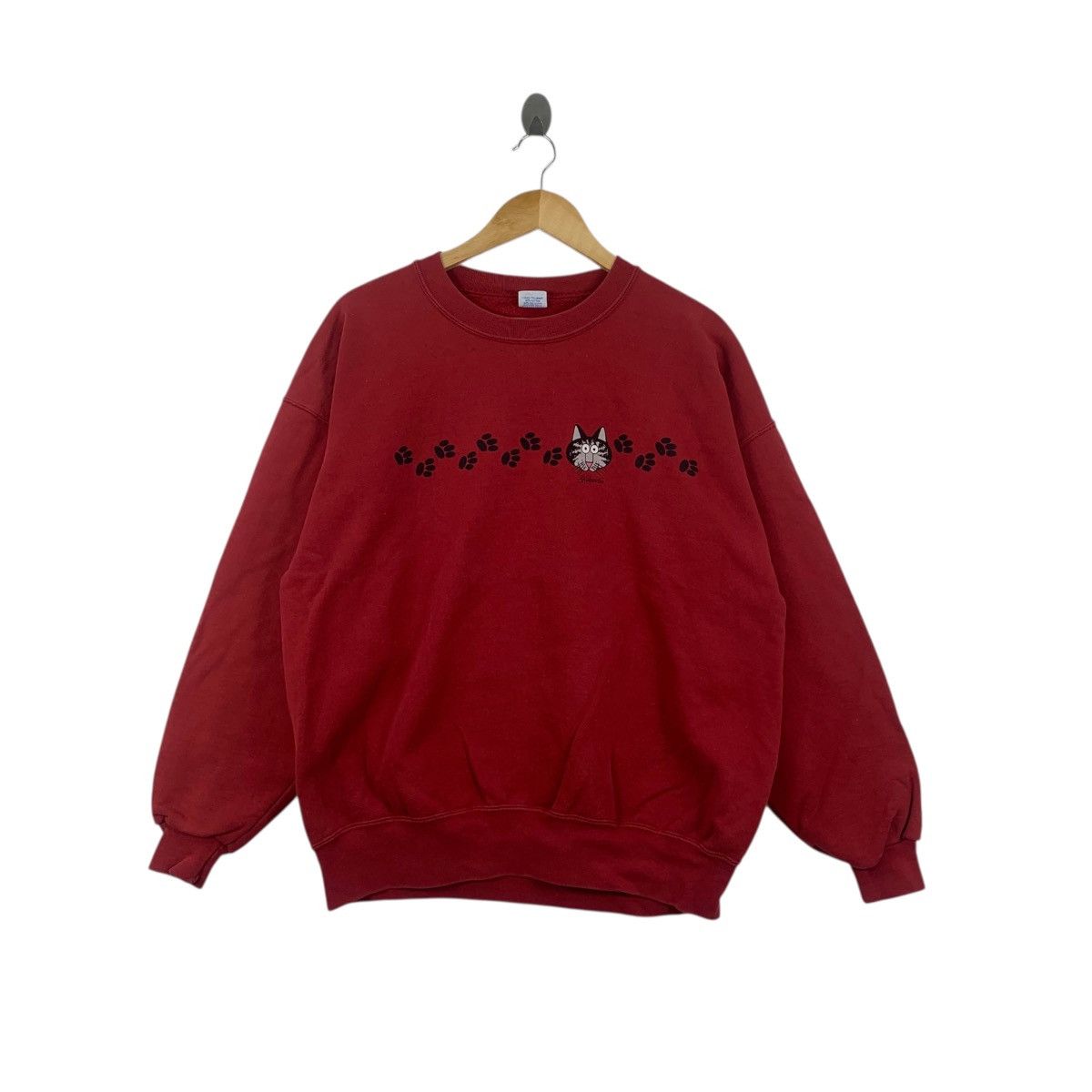 Vintage Vintage B. KLIBAN CAT CARTOON Comic Strip Sweatshirt Size L / US 10 / IT 46 - 1 Thumbnail
