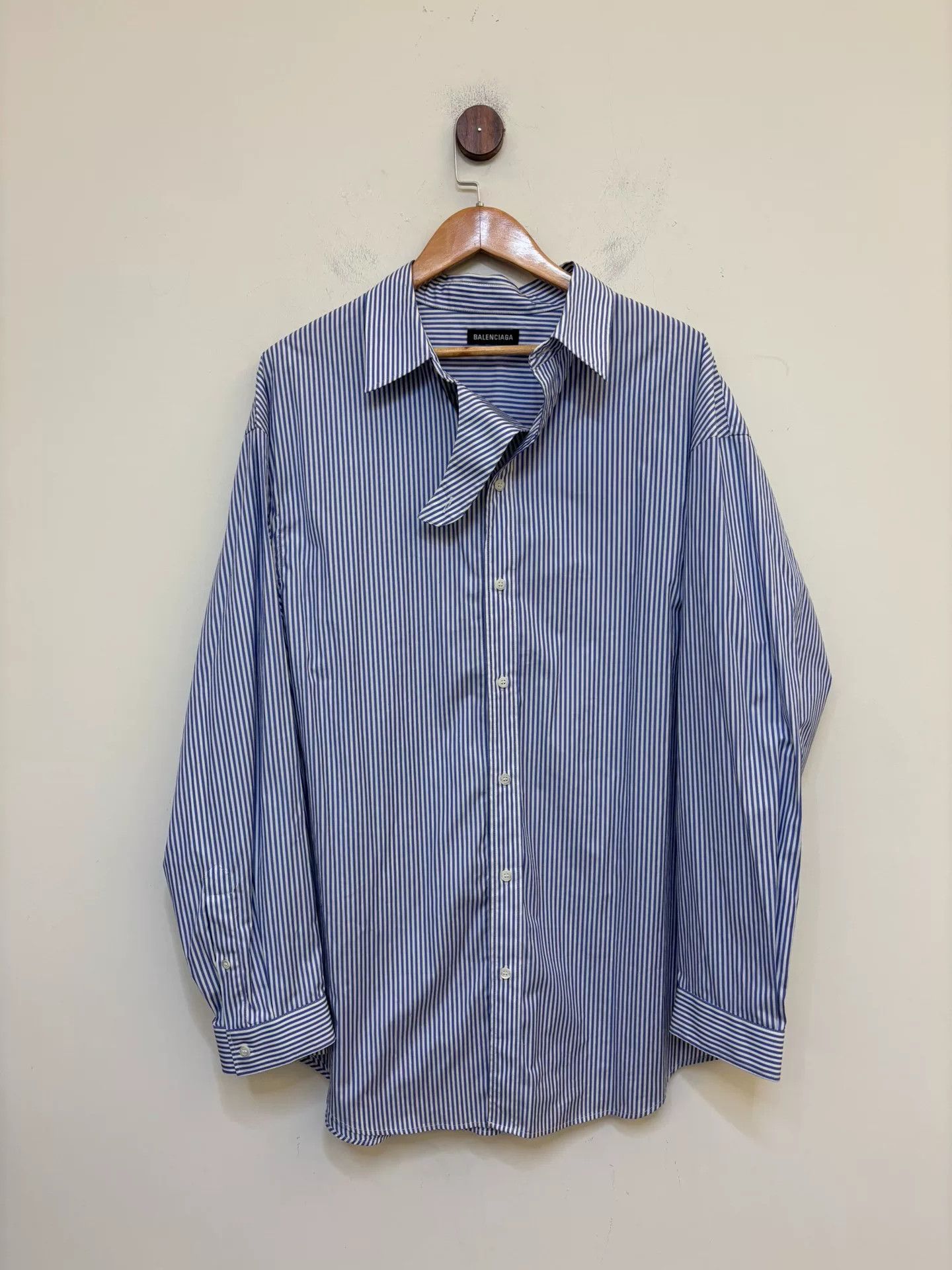 Balenciaga Balenciaga 2019SS Oversized Shirt Size US L / EU 52-54 / 3 - 1 Thumbnail