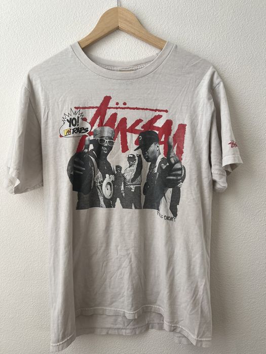 Vintage 2013 Stussy x Yo! MTV Raps Public Enemy T-Shirt | Grailed