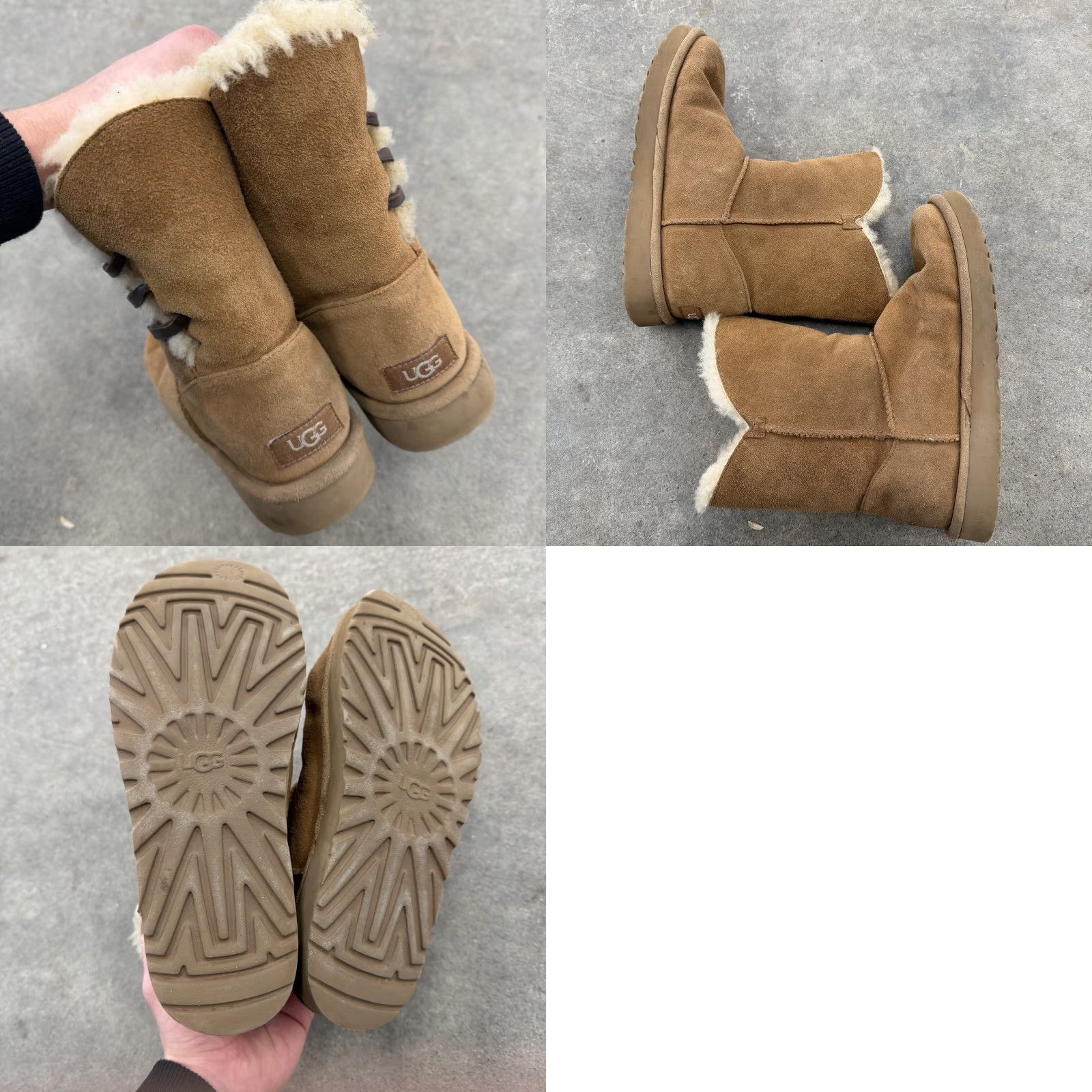 Ugg UGG Boots Constantine Womens 8 Chestnut Suede Leather Sheepskin Winter 1018629 Boots Womens 8 Chestnut Suede Leather Sheepskin Winter 1018629 Size US 8 / IT 38 - 8 Thumbnail