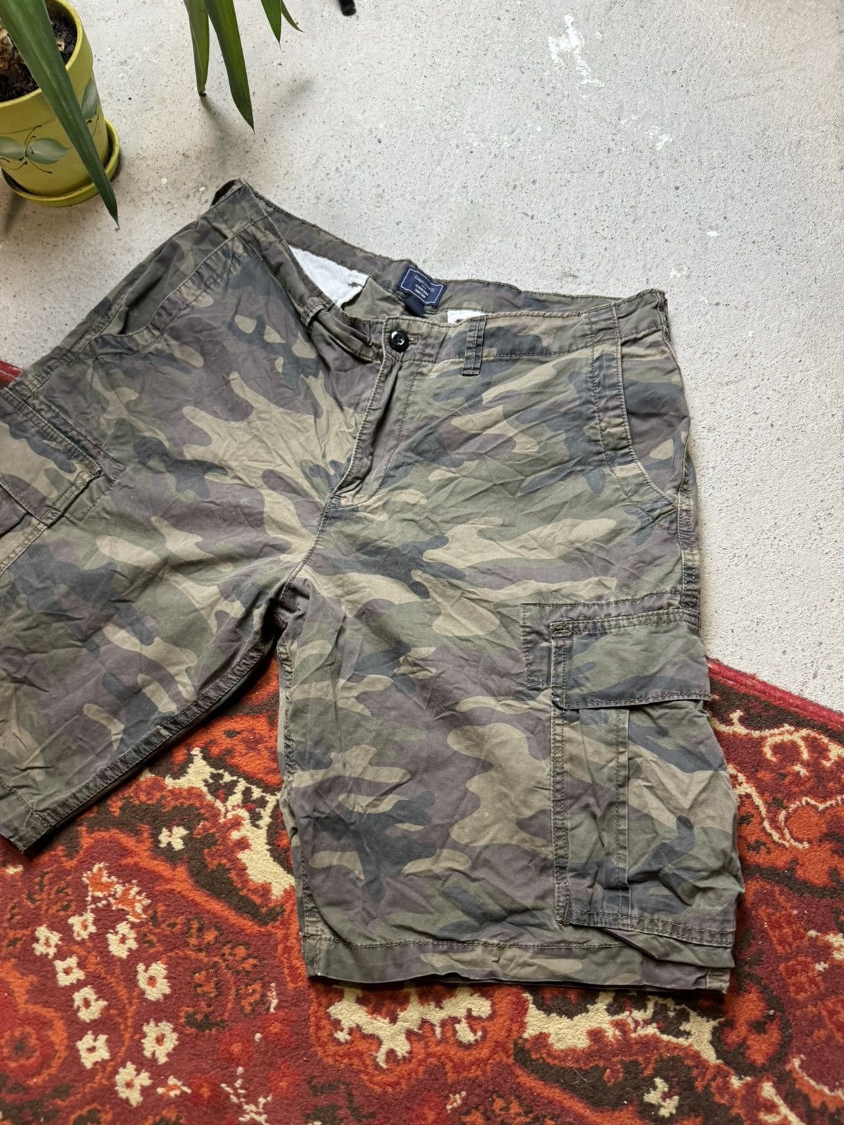 Gap × Vintage Vintage Y2K Gap Khakis Carti Yeezy Style Military Baggy Sho Size US 36 / EU 52 - 2 Thumbnail