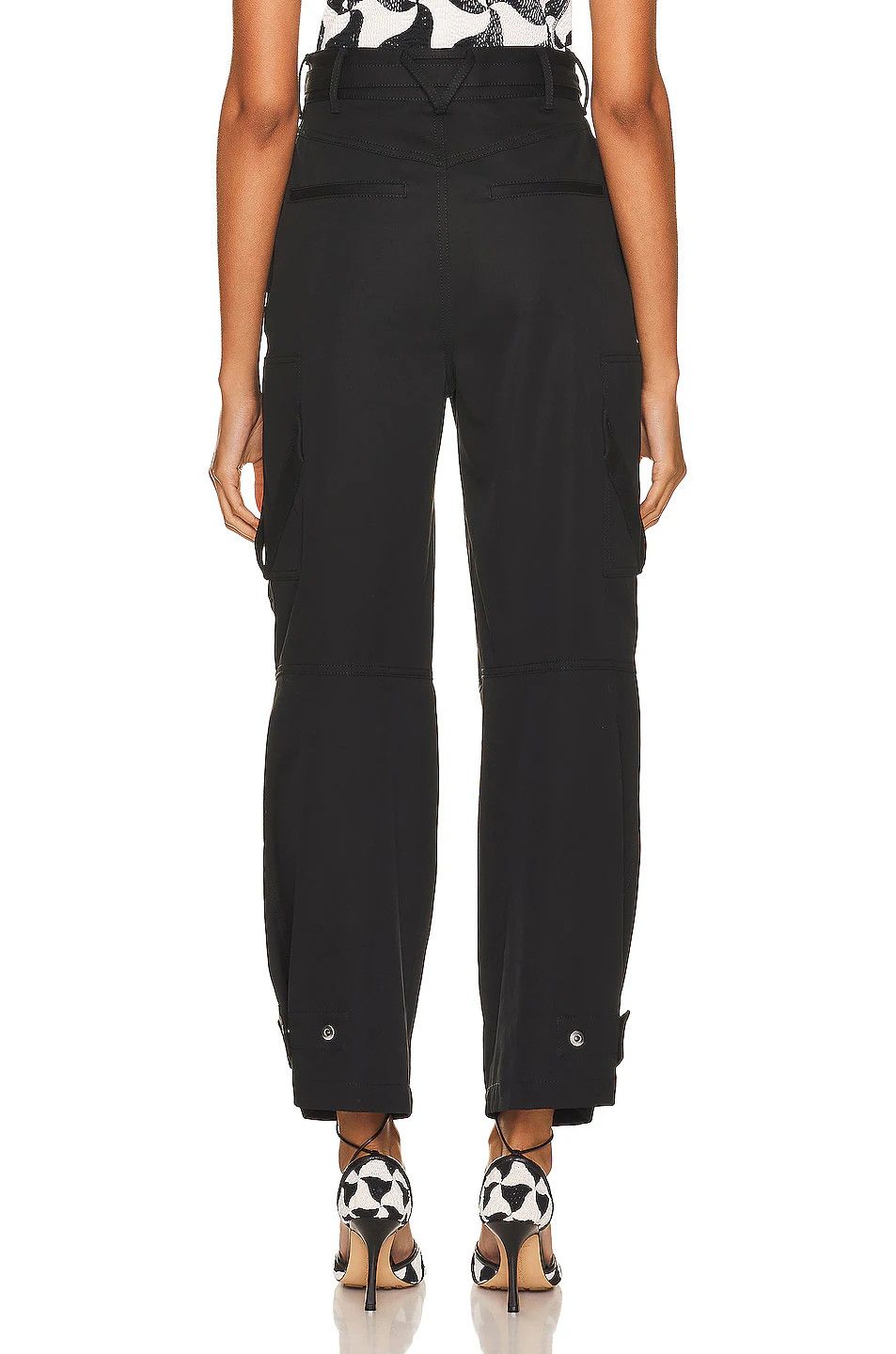 Bottega Veneta o1loc1c0824 679546 Trousers in in Black Size 28" / US 6 / IT 42 - 4 Thumbnail