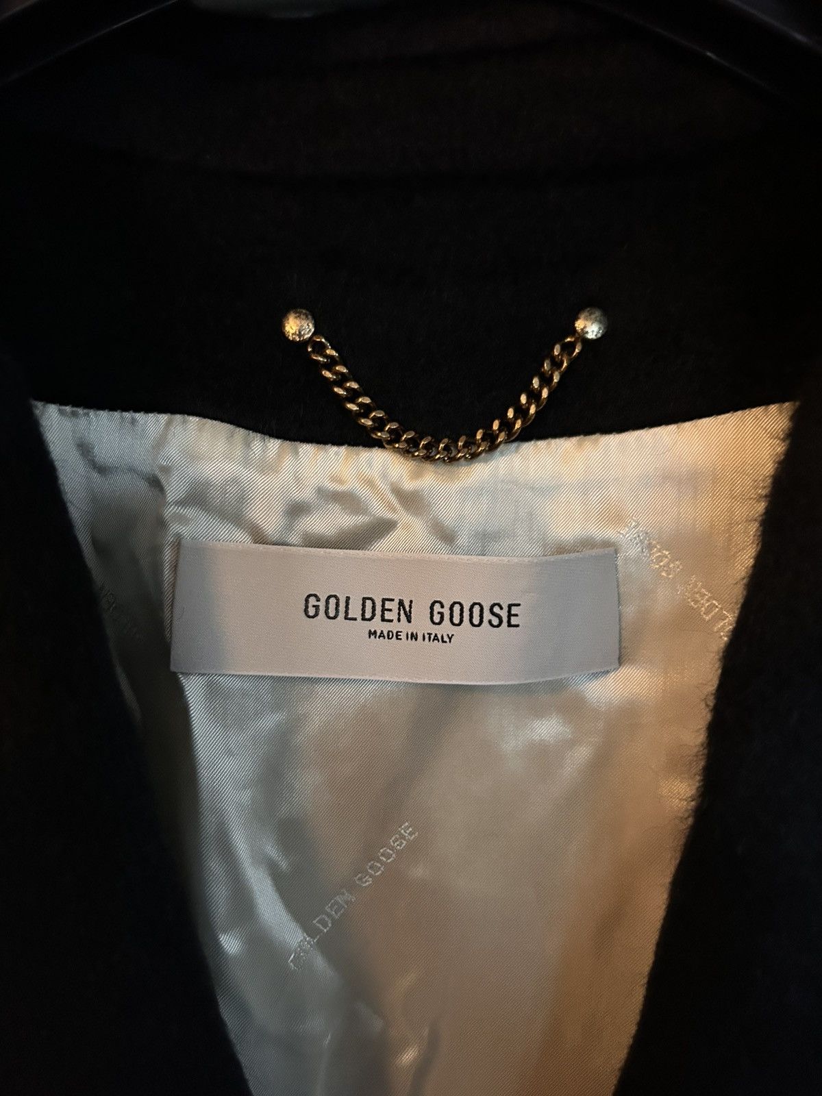 Golden Goose Golden Goose Single-Breasted Black Cocoon Coat Size S / US 4 / IT 40 - 3 Thumbnail