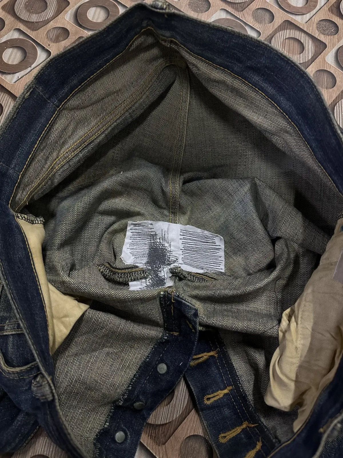 Kamikaze Attack SICKSS! Redline KAMIKAZE ATTACK Selvedge Mudwash Denim Pants Size US 35 - 18 Thumbnail