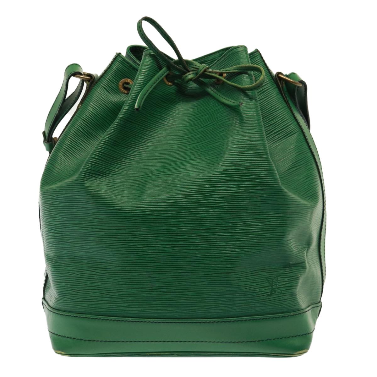 Louis Vuitton Noé Green Leather Shoulder Bag (Pre-Owned) Size ONE SIZE - 1 Thumbnail