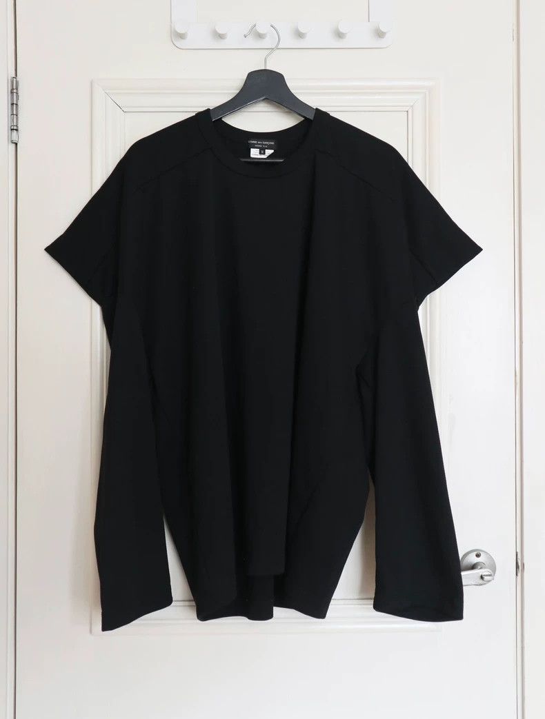Comme Des Garcons Black deconstruction abnormity long slee