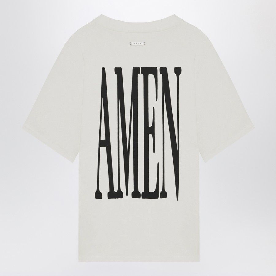 1989 STUDIO o1d2blof1124 Cross Short Sleeve T-Shirt in White Size US XL / EU 56 / 4 - 2 Thumbnail