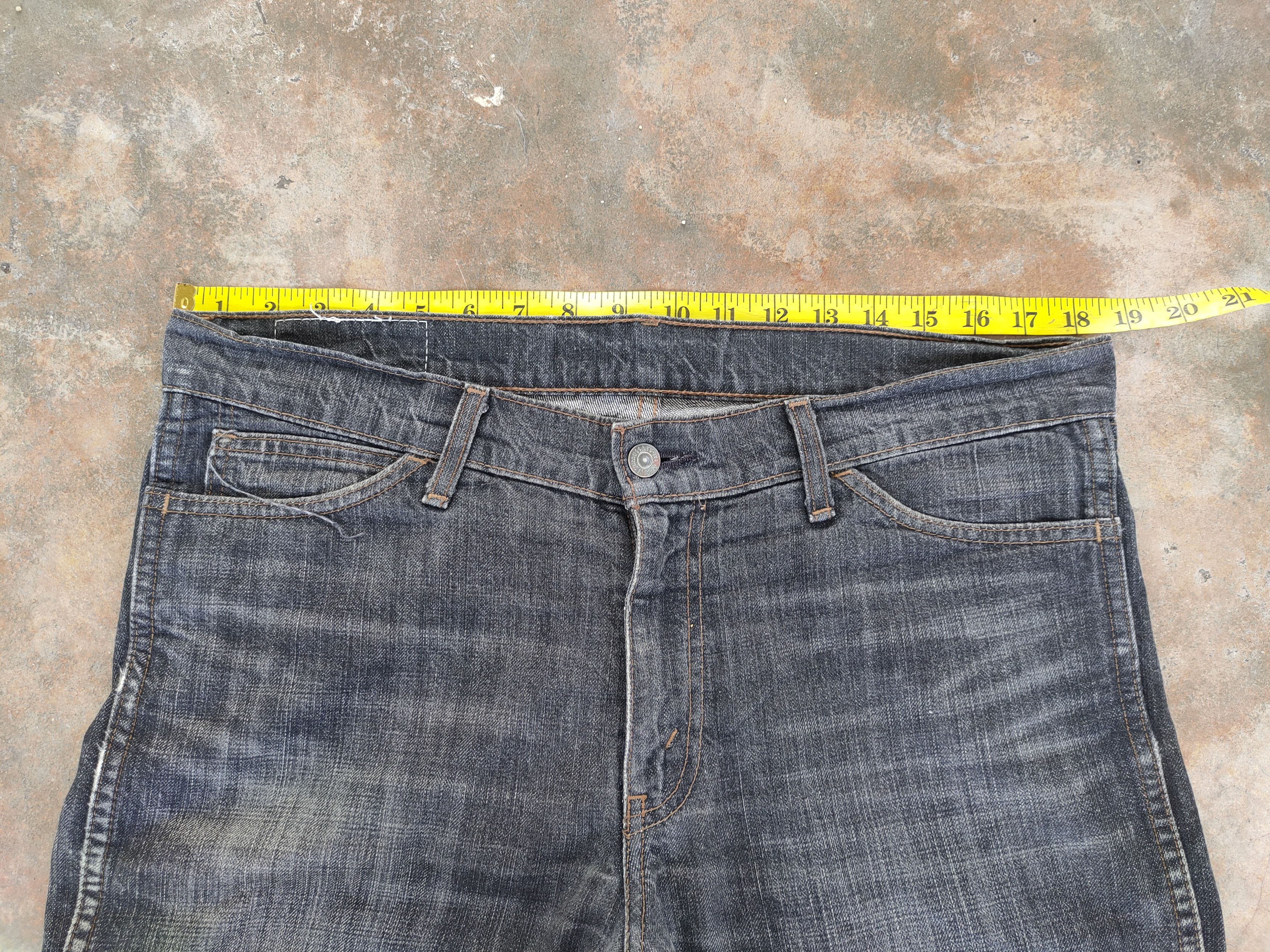 Levi's Vintage Clothing vintage Levi's 606 faded black jeans denim pants Size US 37 - 6 Thumbnail
