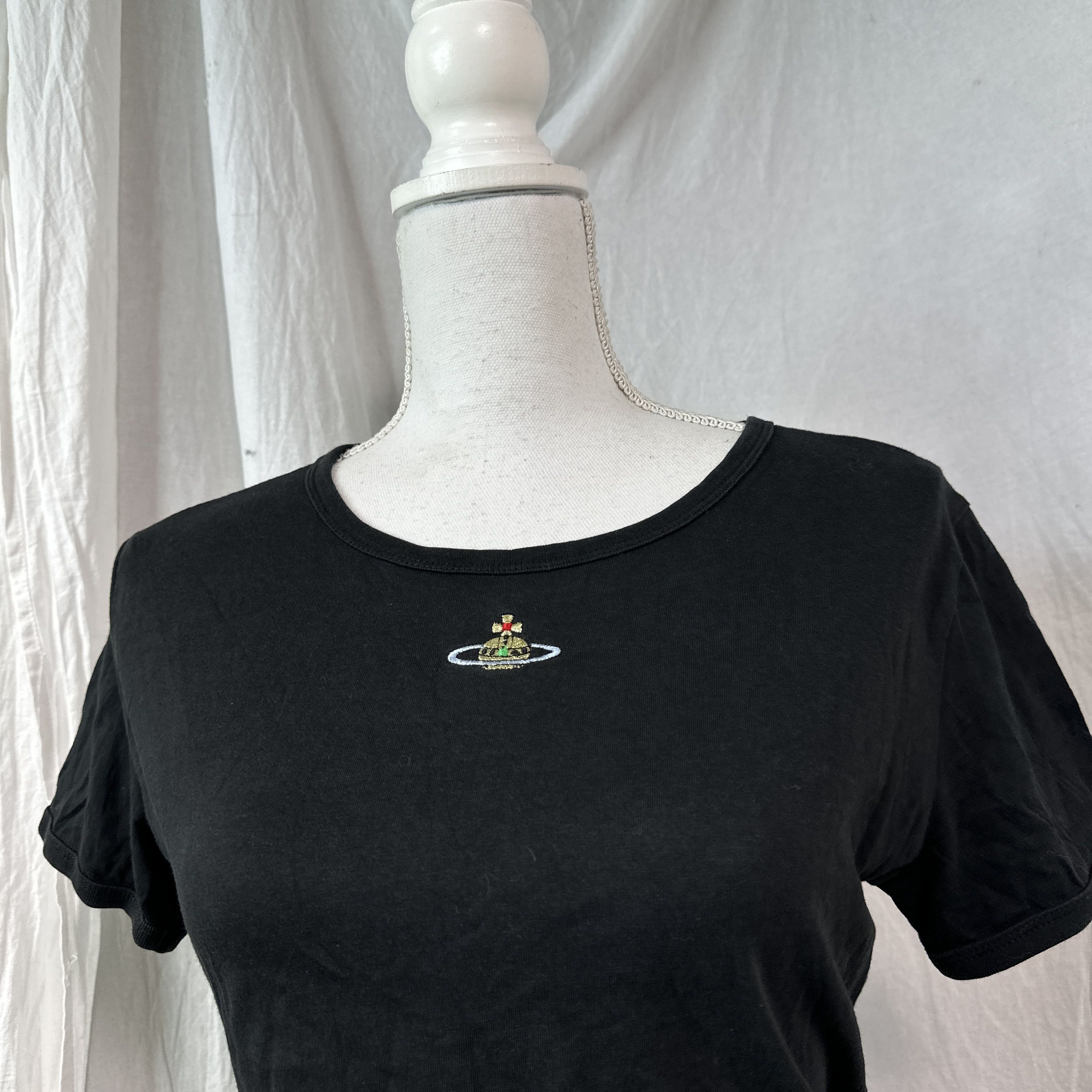 Vivienne Westwood Vintage Old Money Vivienne Westwood Center Ord T-shirt 90s Size S / US 4 / IT 40 - 4 Thumbnail