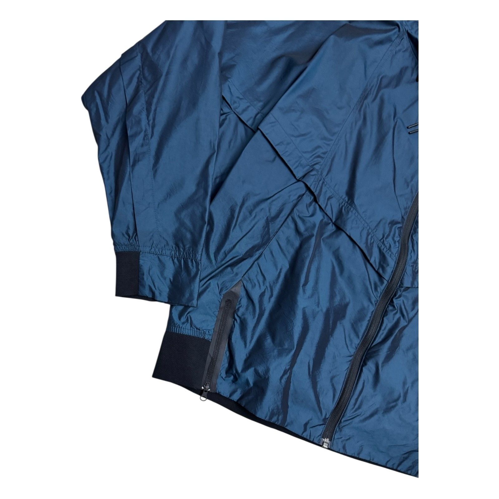 Nike NIKE Iridescent Blue Windbreaker Water Resistant Jacket XL Size XL / US 12-14 / IT 48-50 - 5 Thumbnail