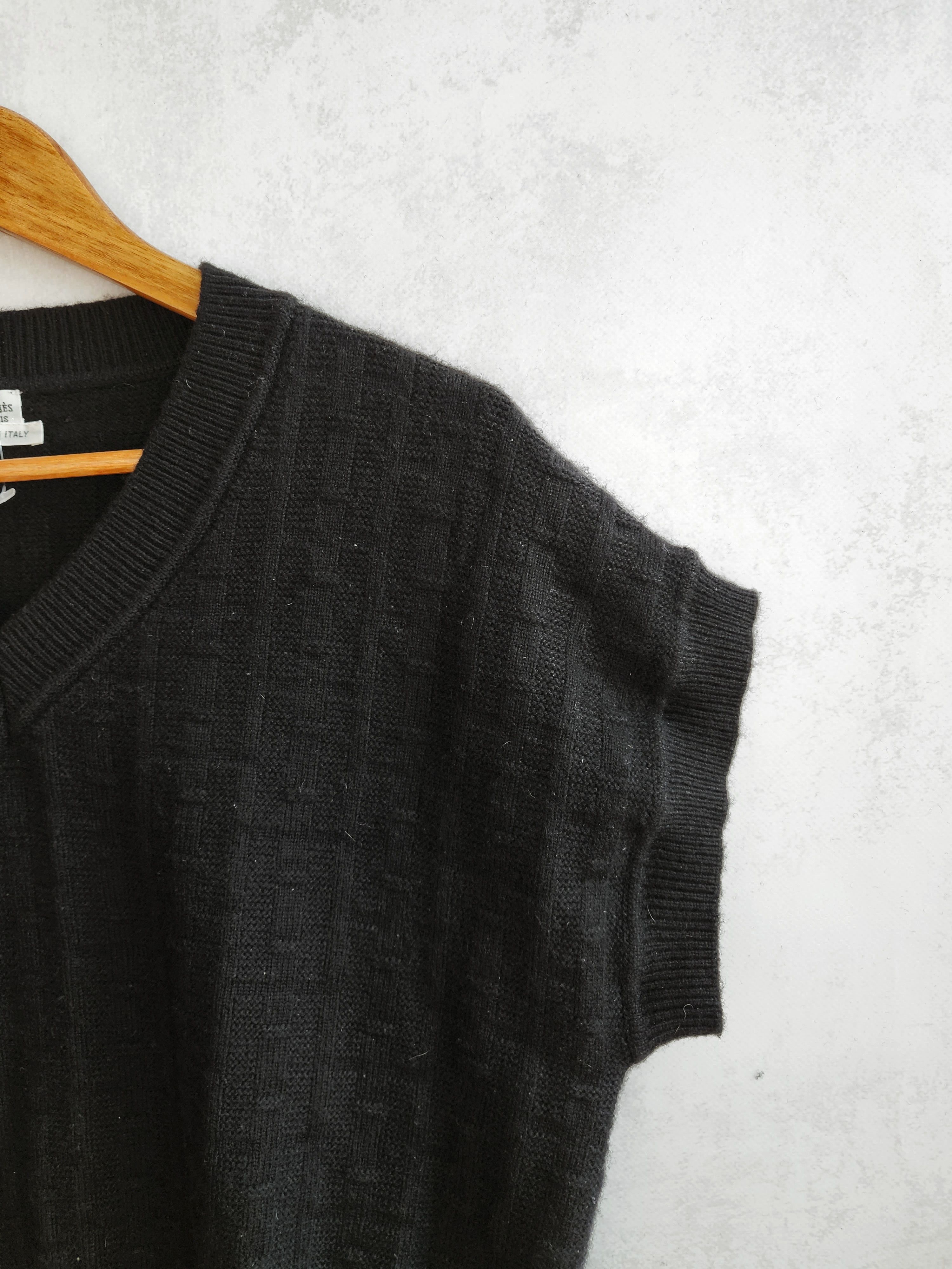 Hermes Hermes wool sleeveless sweater v neck Size M / US 6-8 / IT 42-44 - 9 Thumbnail