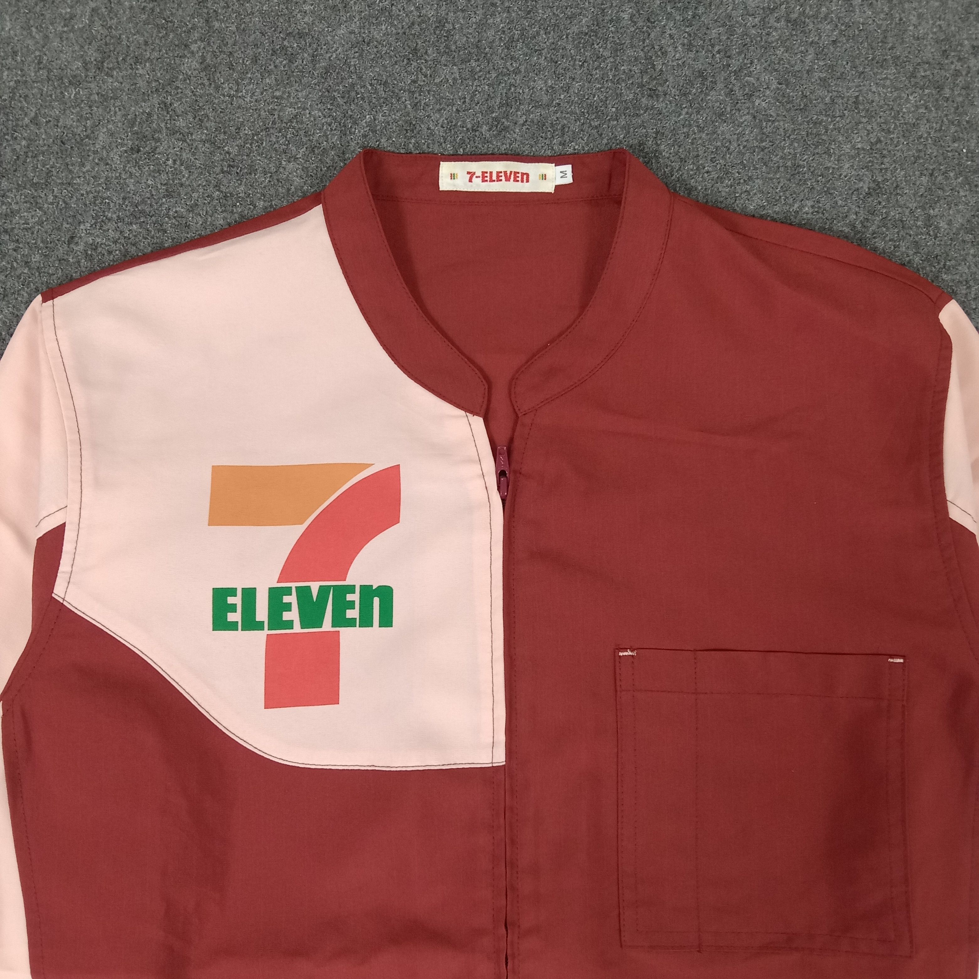 Japanese Brand × Vintage 7 Eleven Japanese Brand Uniform Jacket Size US M / EU 48-50 / 2 - 2 Thumbnail