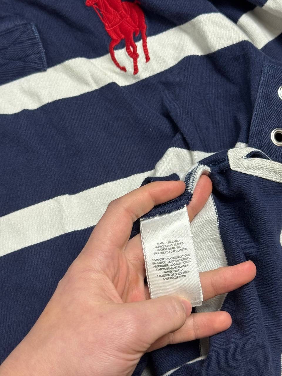 Rugby Ralph Lauren Vintage Polo Ralph Lauren Striped Rugby Long Sleeve Size US M / EU 48-50 / 2 - 8 Thumbnail