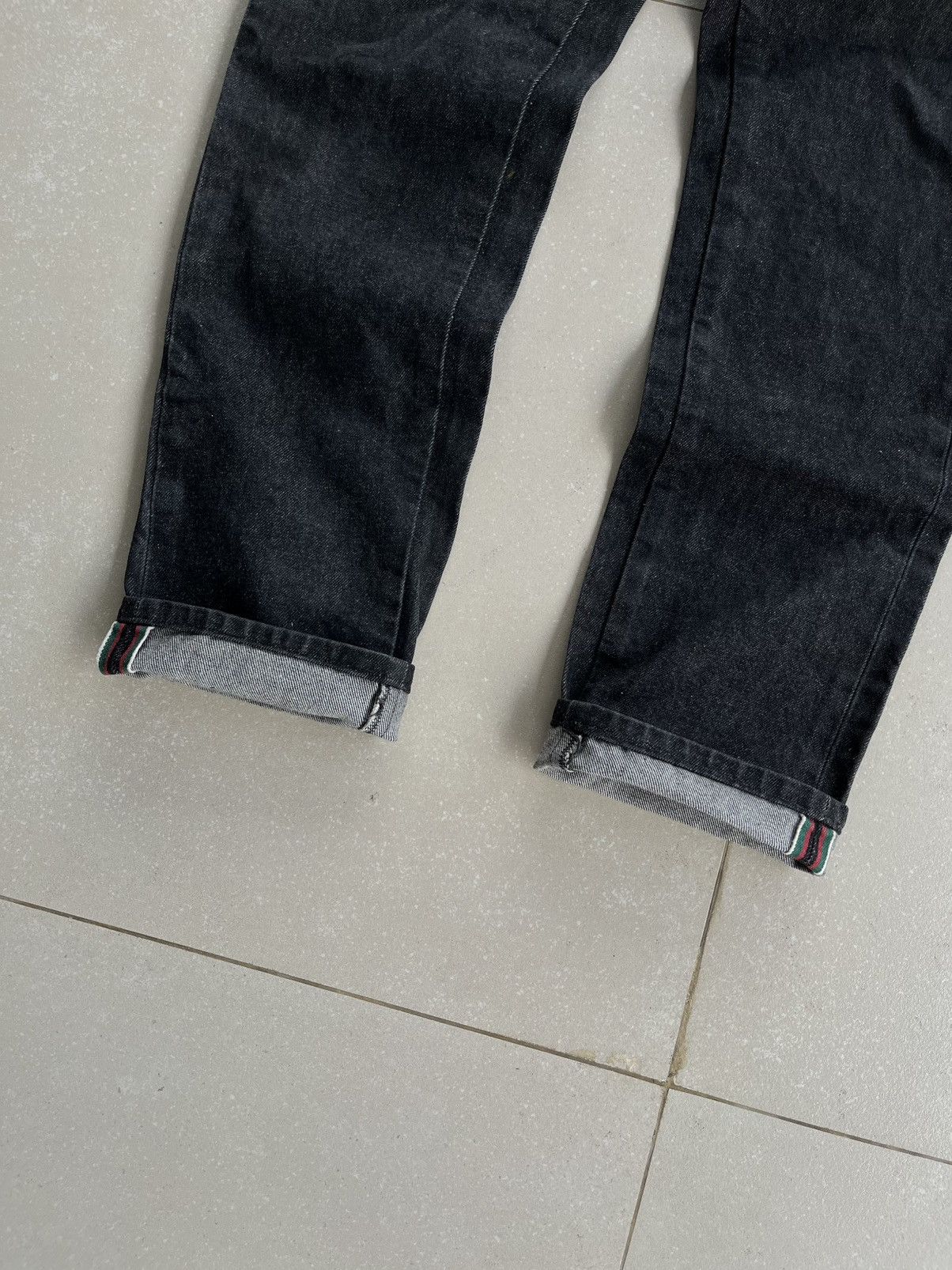 Gucci GUCCI SELVEDGE DENIM SUPER BLACK Size US 29 - 8 Thumbnail