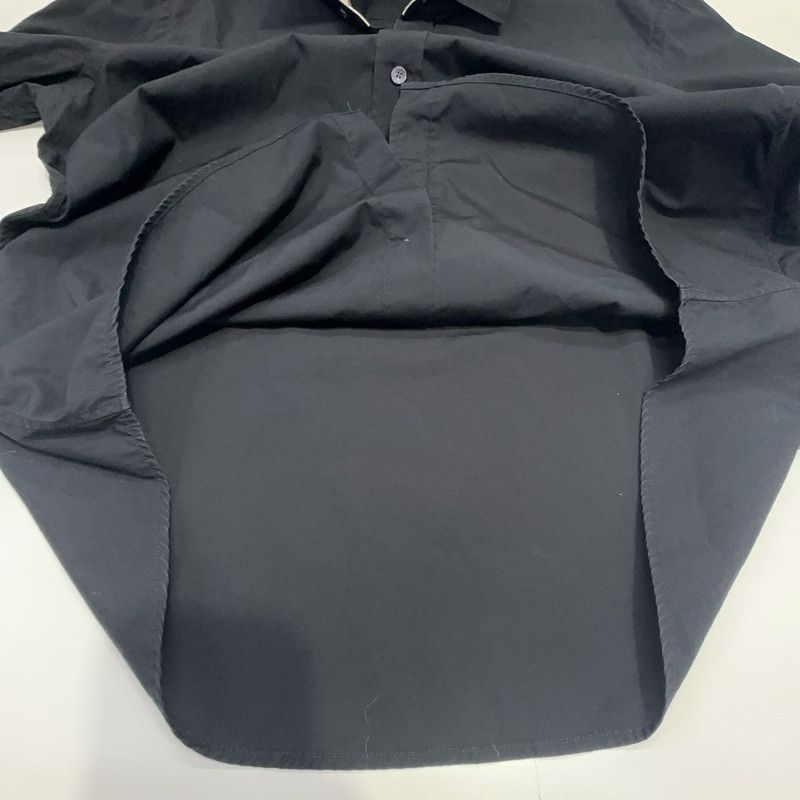 Burberry Burberry Black Long Sleeve Shirt with Logo 0079 Size US L / EU 52-54 / 3 - 1 Thumbnail