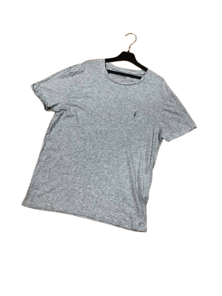 Allsaints Vintage Allsaints Gray Short Sleeve T-Shirt Size M Size US M / EU 48-50 / 2 - 1 Thumbnail