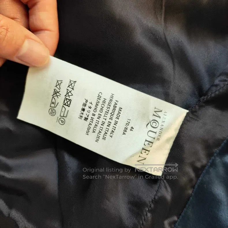Alexander McQueen Alexander Mcqueen Embroidered baseball uniform jacket Size US S / EU 44-46 / 1 - 4 Thumbnail