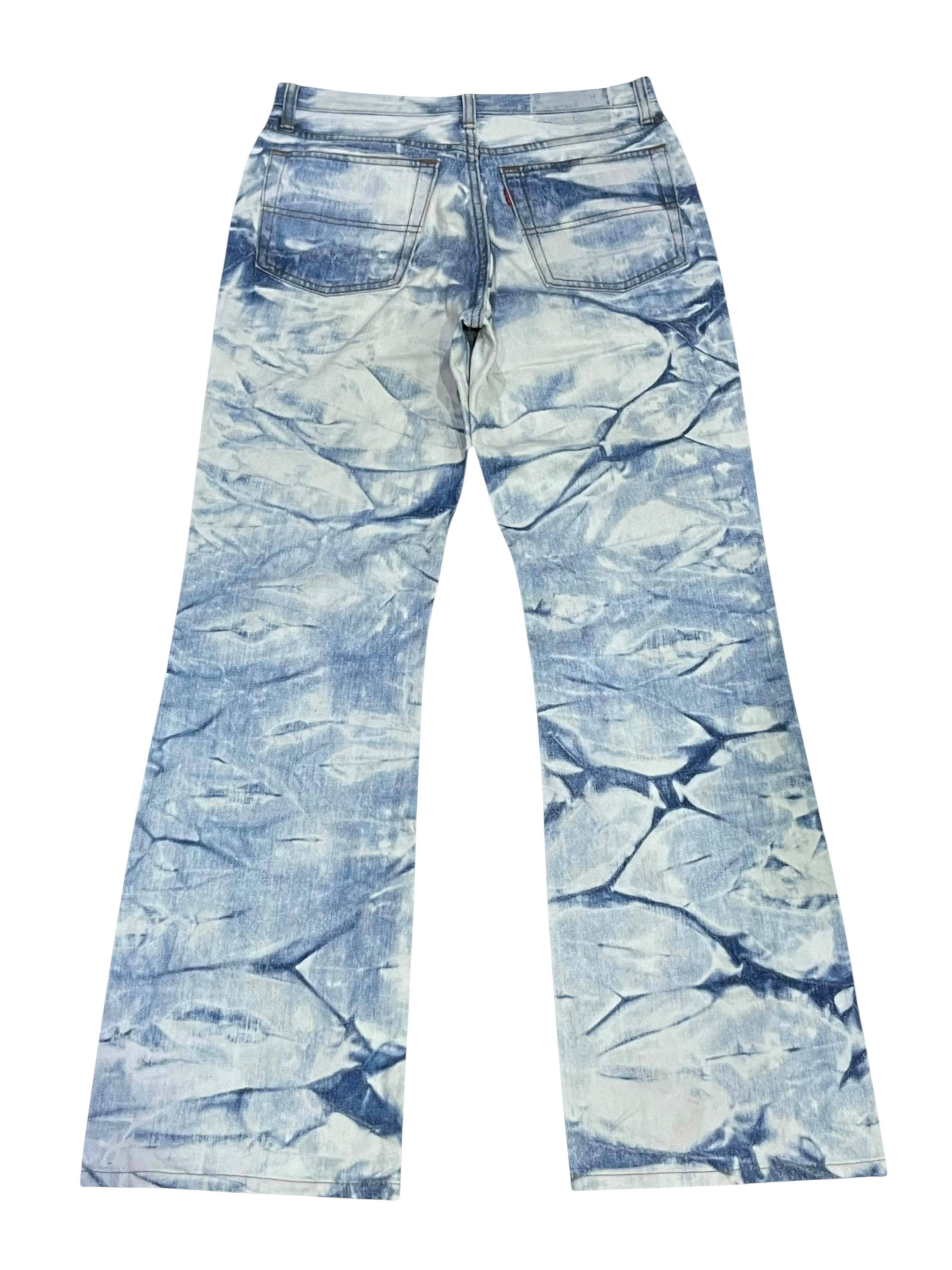 Big John ULTRA RARE🔥90’s BIG JOHN BIG-WASHING Acid Wash Flare Denim Size US 29 - 2 Thumbnail