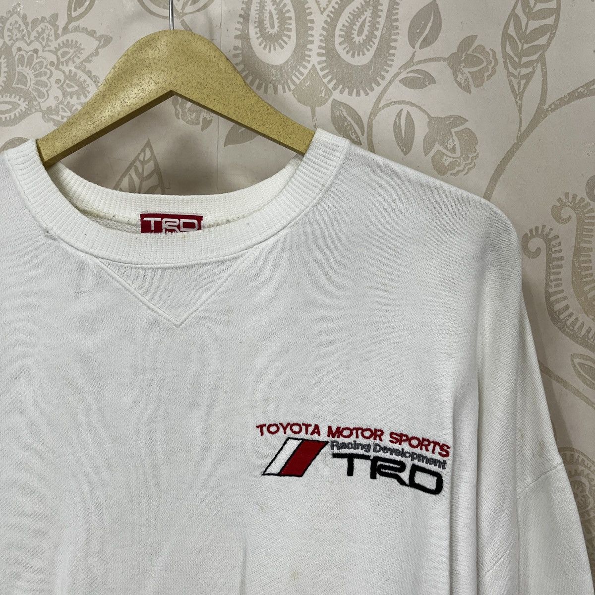 Vintage Vintage 1990s TRD Toyota Racing Development Sweater Size US XL / EU 56 / 4 - 6 Thumbnail