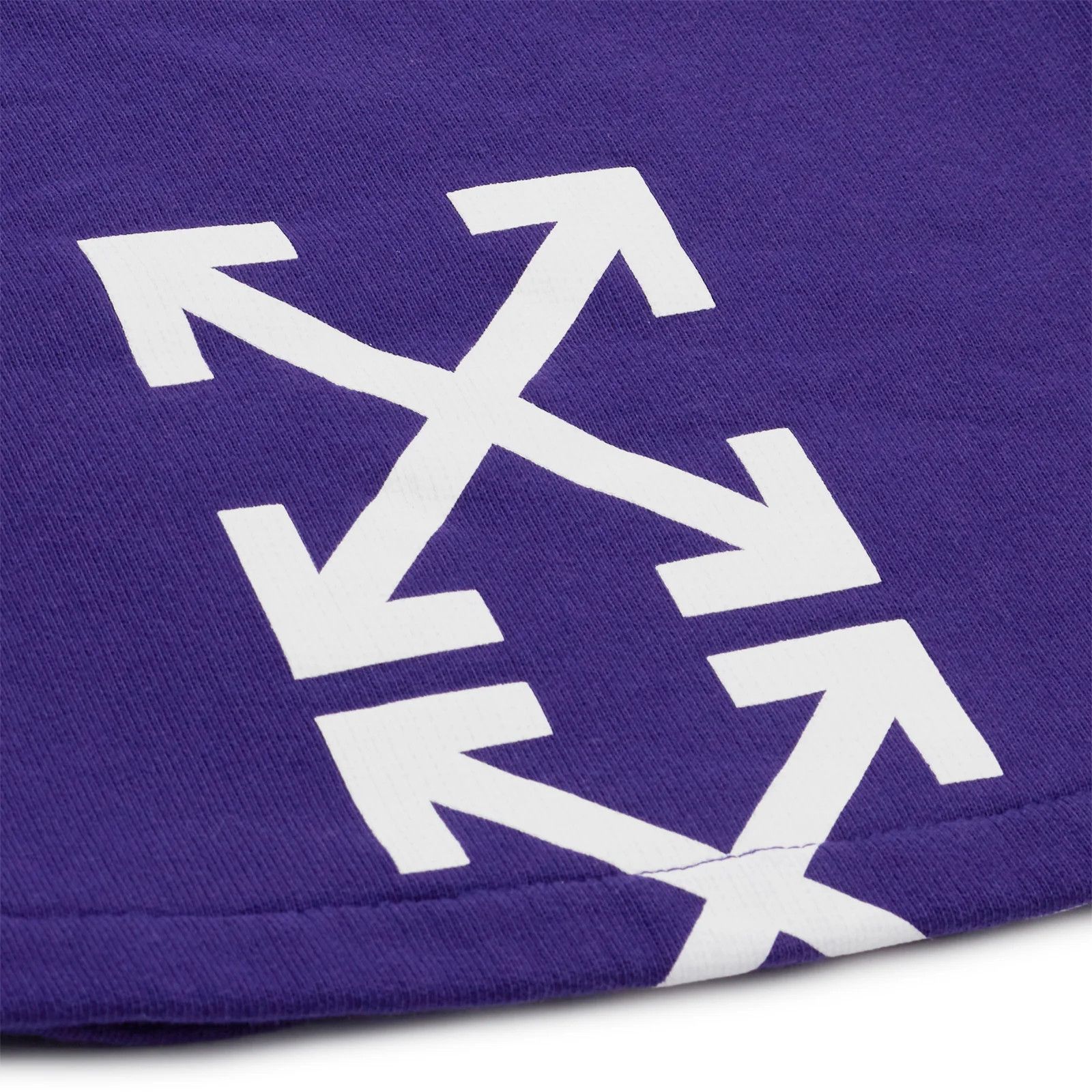 Off-White o1gr1nt1124 Opposite Arr Skate Sweatshort in Purple Size US 32 / EU 48 - 5 Thumbnail