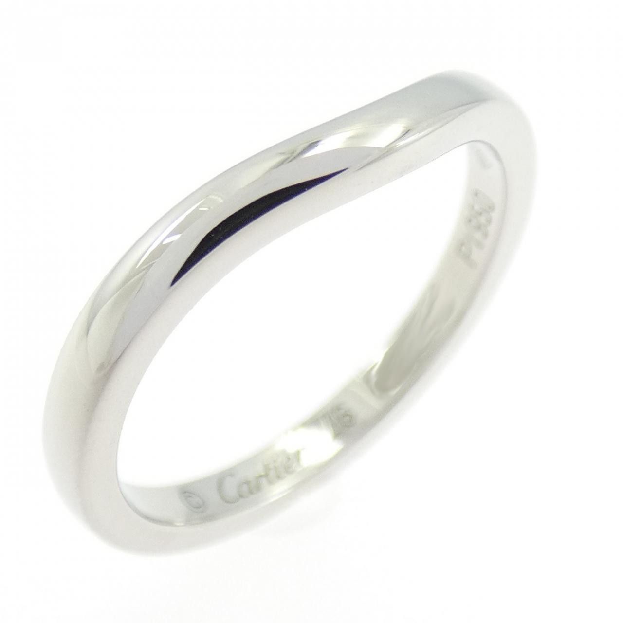 Cartier Cartier Ballerine PT950 Ring Size 6 Metal Ring CRB4092800 DUTY FREE for USA