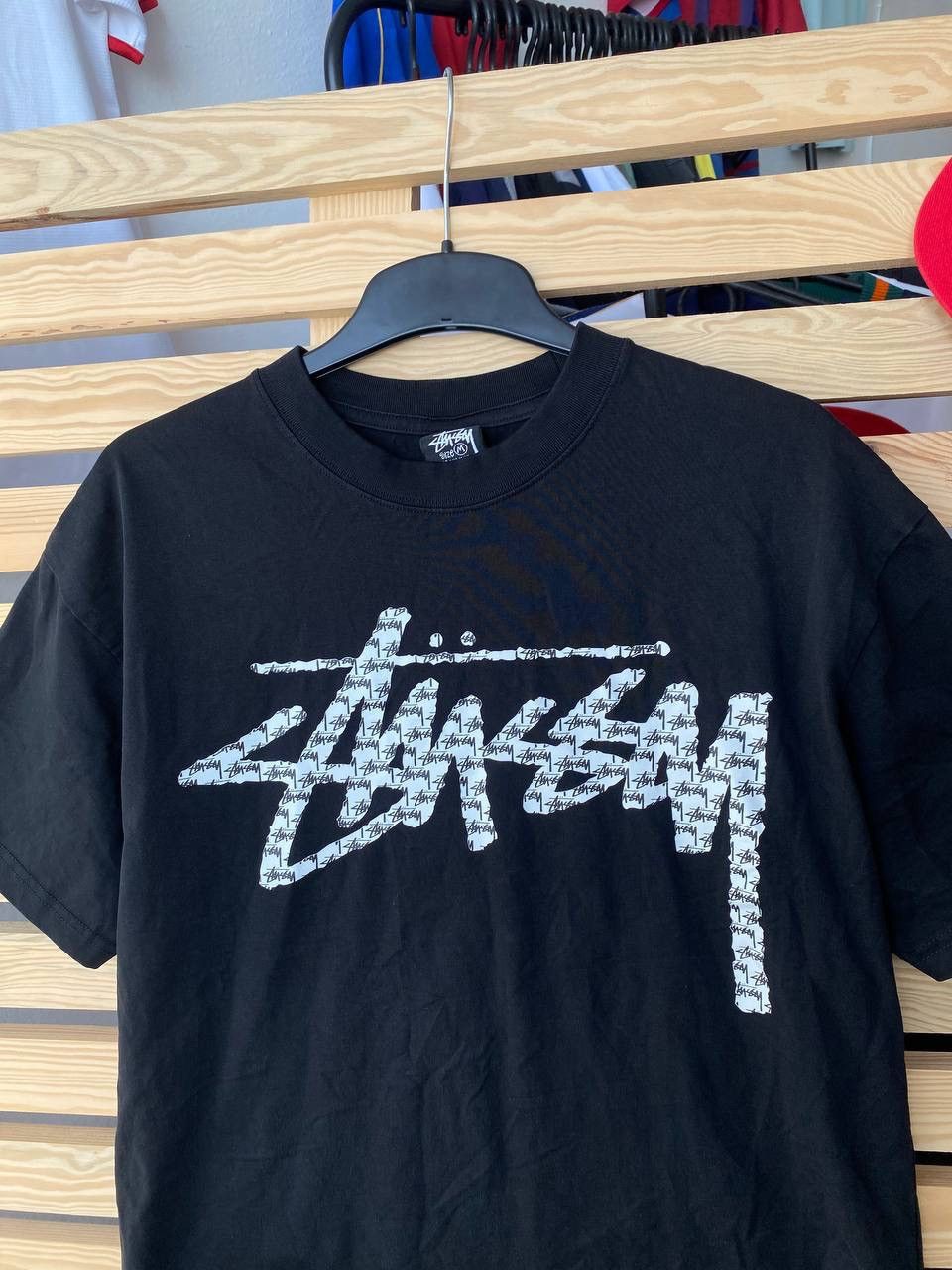 Stussy × Vintage STUSSY VINTAGE RARE LOGO MONOGRAM TEE Size US S / EU 44-46 / 1 - 2 Thumbnail