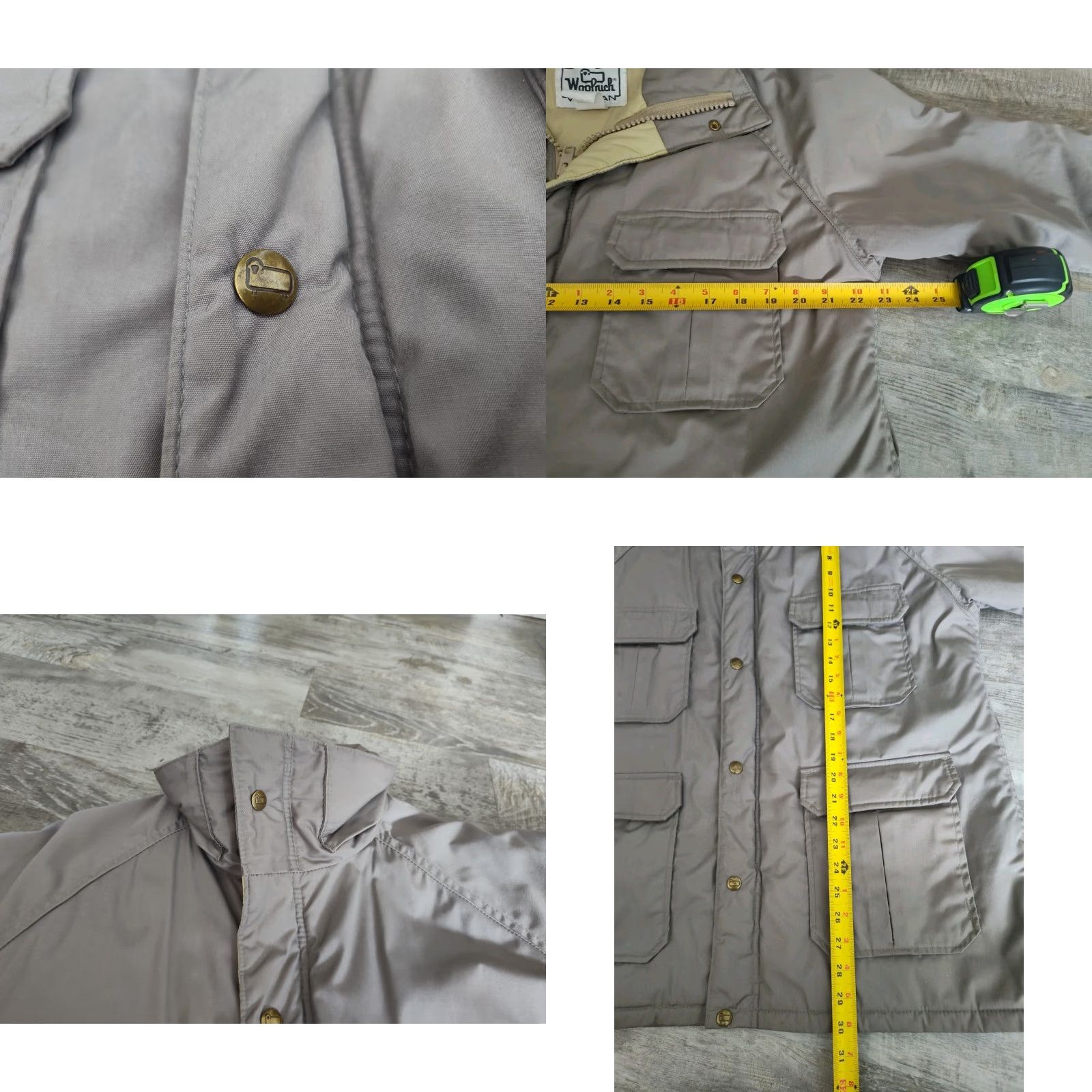 Vintage Vintage Woolrich Jacket Womens Sz Large Lined Parka Coat Made In USA Field Chore Size L / US 10 / IT 46 - 8 Thumbnail