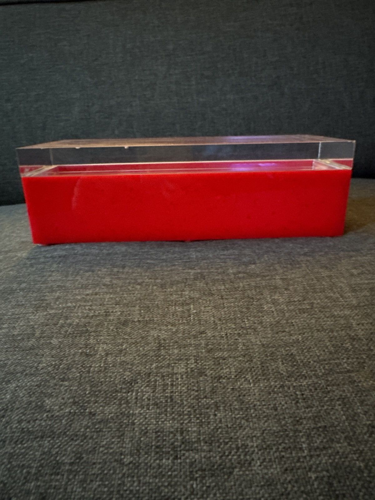 Supreme Supreme Acrylic Lucite Box Red Size ONE SIZE - 12 Thumbnail
