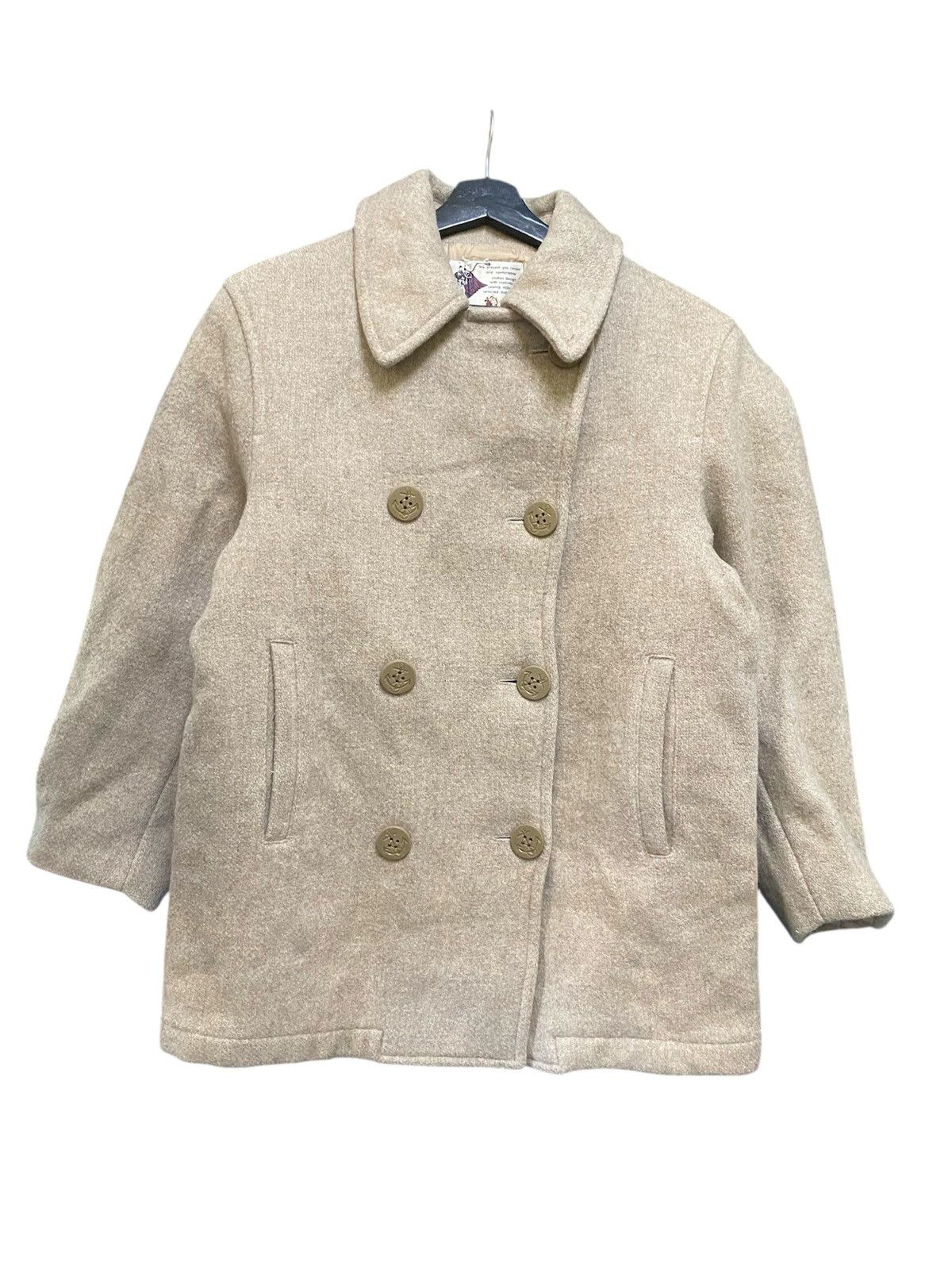 Vintage VINTAGE OXFORD TRADITIONAL PEA COAT JACKET Size US S / EU 44-46 / 1 - 1 Thumbnail