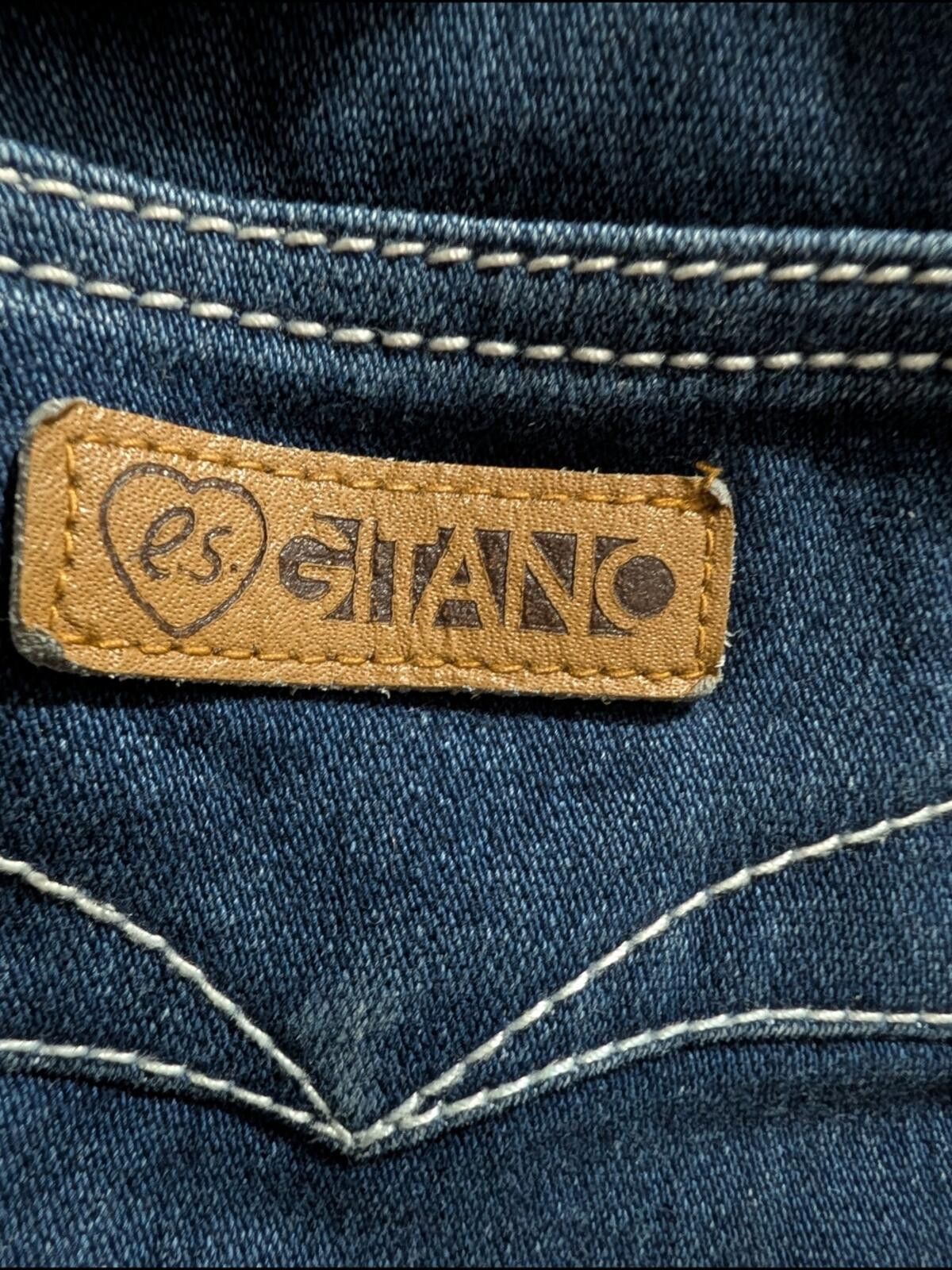 Other Vintage Gitano Dark Blue Men’s Denim Jeans Shorts Size US 34 / EU 50 - 2 Thumbnail