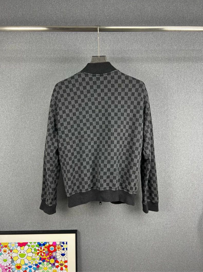 Louis Vuitton Louis Vuitton Checkerboard Pin Baseball Jacket Size US S / EU 44-46 / 1 - 2 Thumbnail
