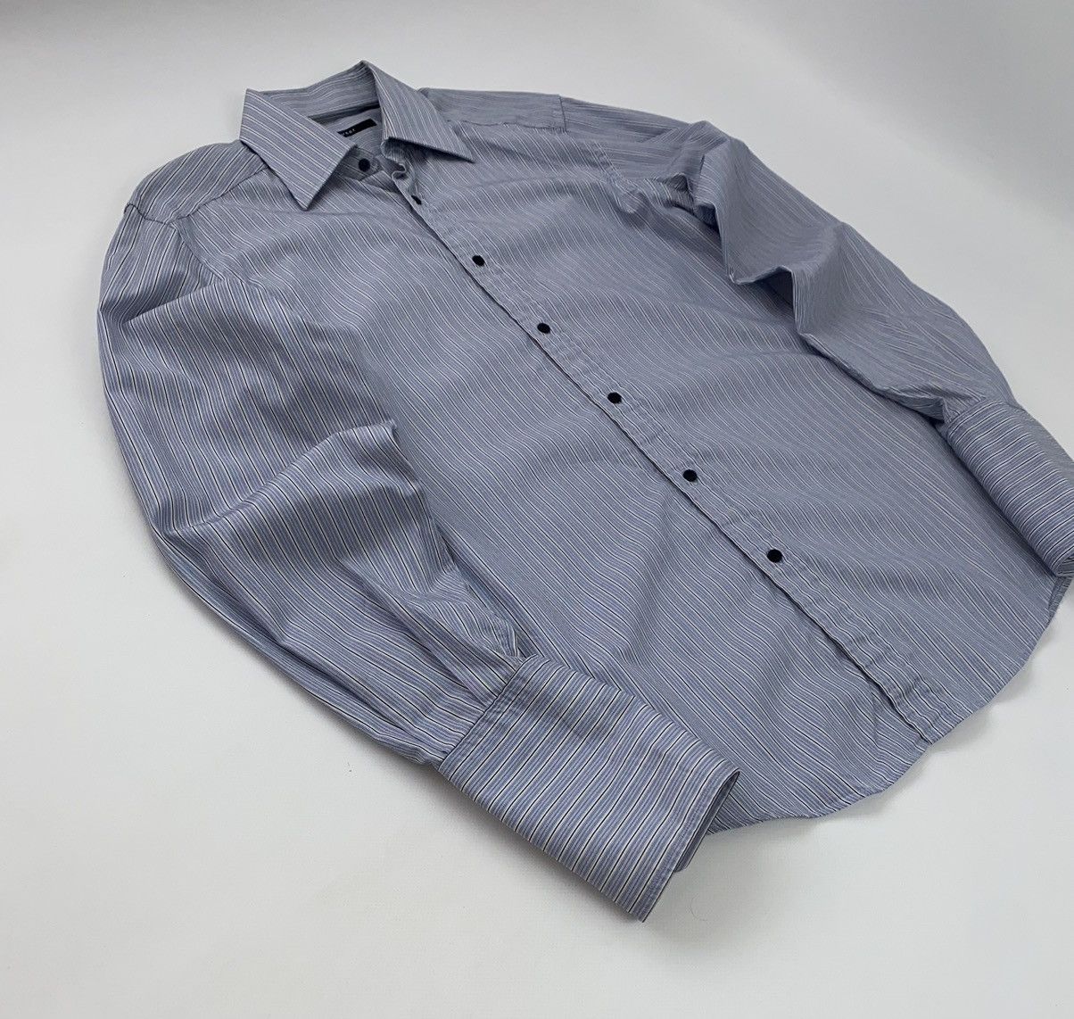 🚨 Gucci Vintage Button Ups Striped Shirt Long Sleeve Sz M