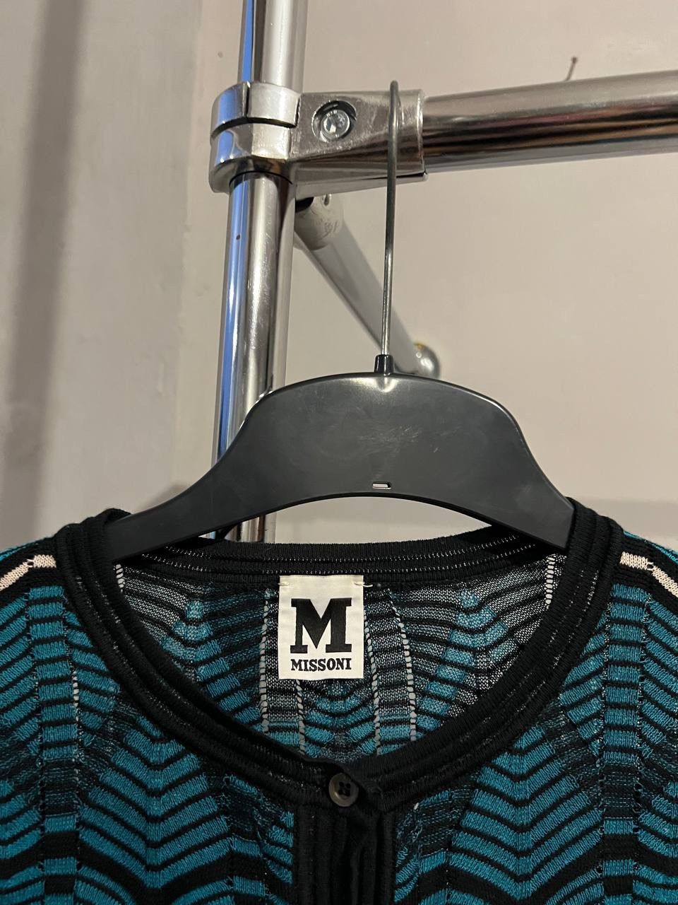 Missoni MISSONI WOMEN ABSTRACT CLASSIC BUTTON CARDIGAN RARE SIZE 44 Size M / US 6-8 / IT 42-44 - 4 Thumbnail