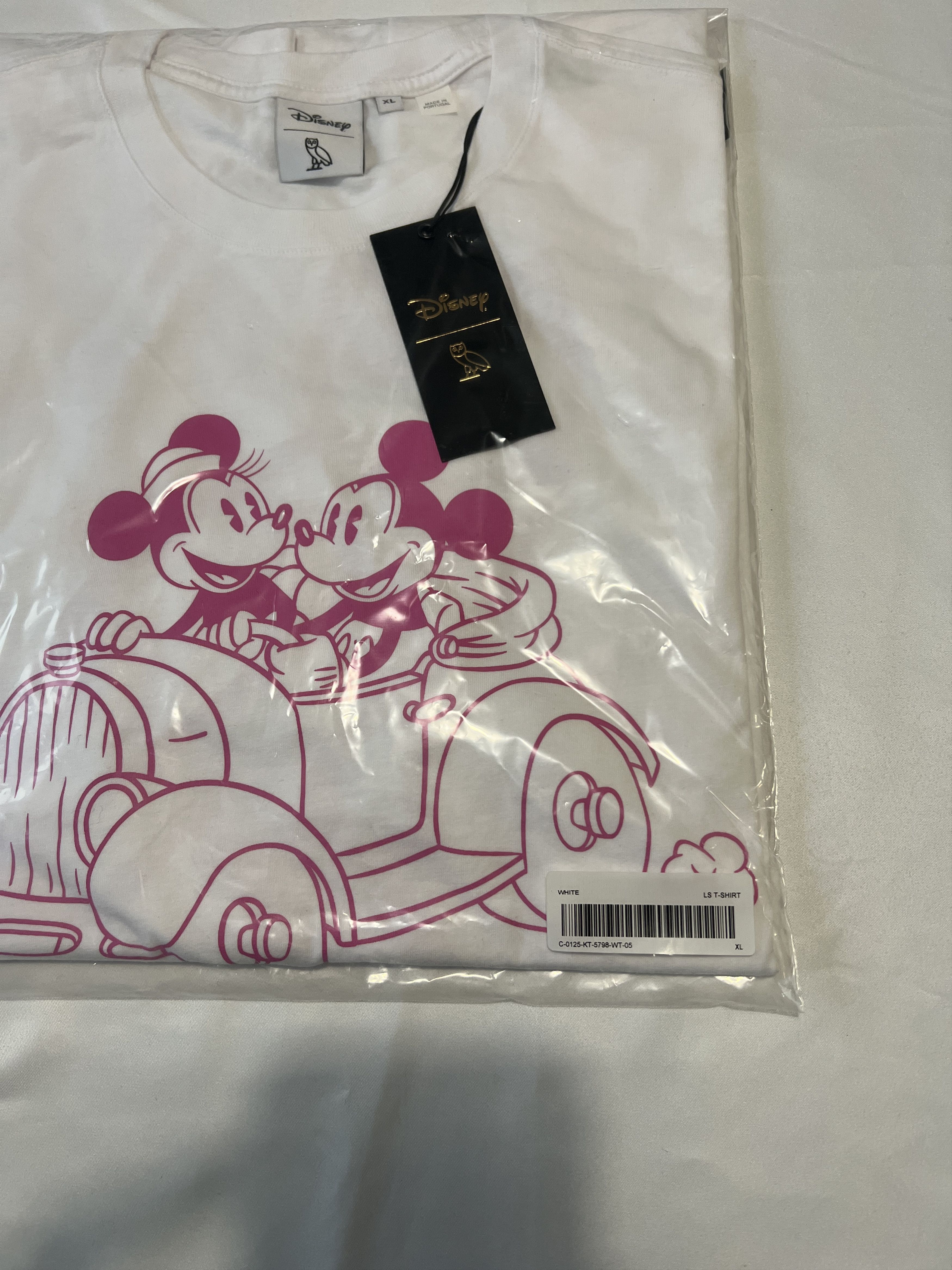 Disney OVO x DISNEY MICKEY MOUSE VALENTINE'S LONG-SLEEVE T-SHIRT Size US XL / EU 56 / 4 - 9 Thumbnail
