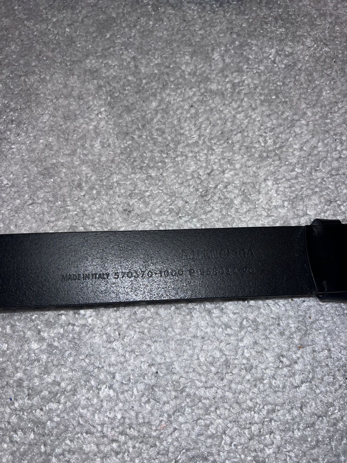 Balenciaga Balenciaga BB Gold Buckle Leather Belt Size ONE SIZE - 15 Thumbnail