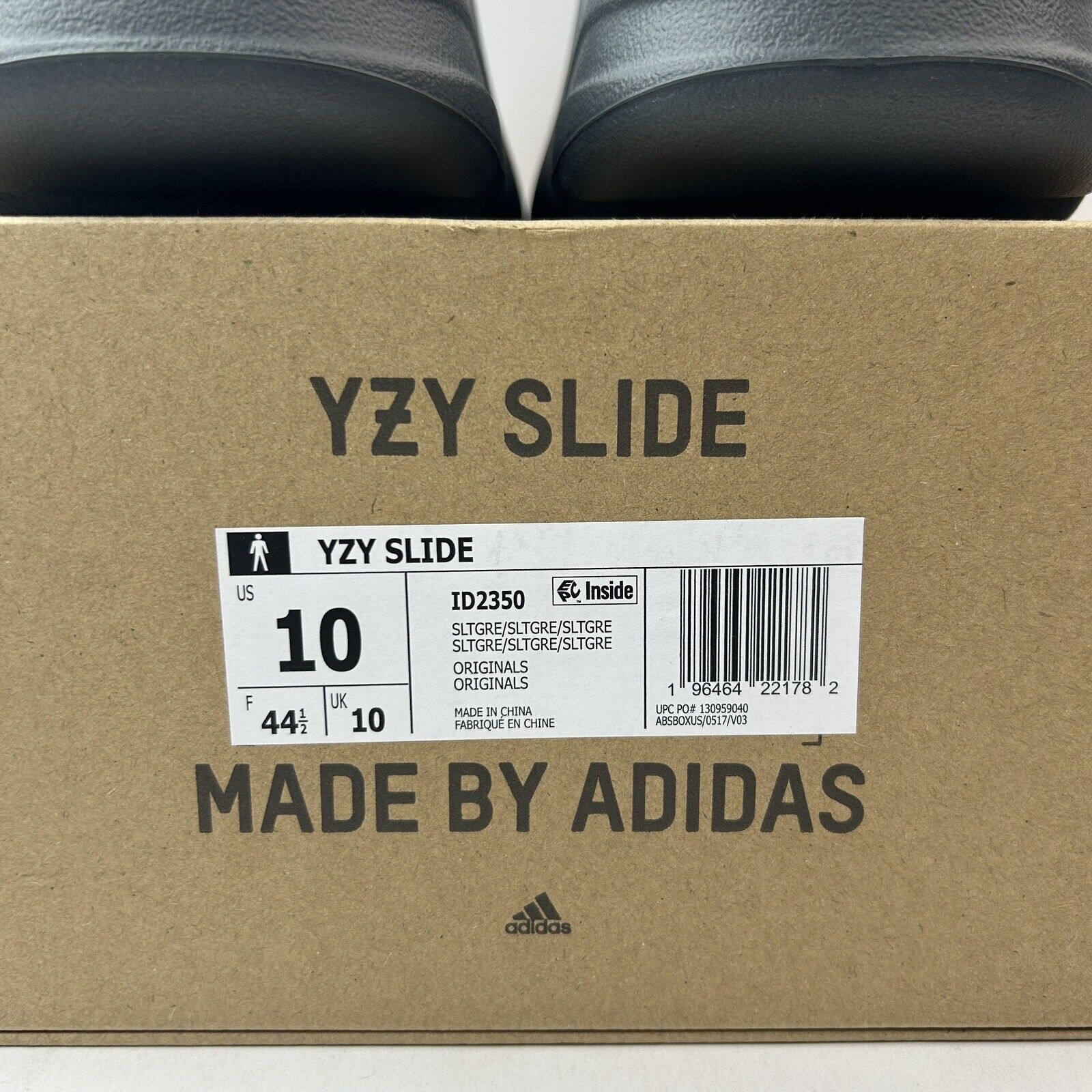 Adidas adidas Yeezy Slide “Slate Grey” 2023 Size US 10 / EU 43 - 5 Thumbnail