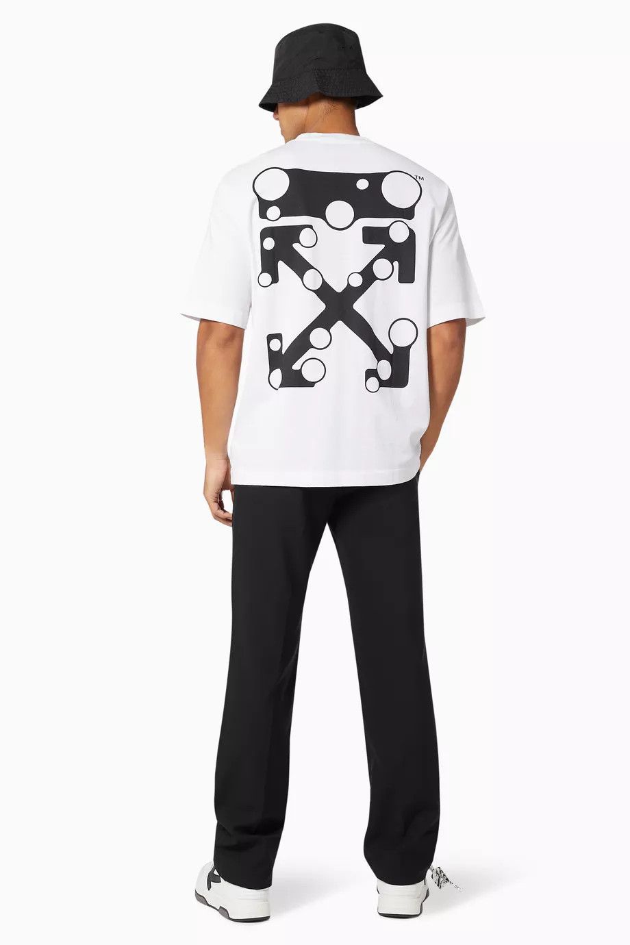 Off-White White Bubble Arrows Logo T-Shirt Size US XS / EU 42 / 0 - 3 Thumbnail