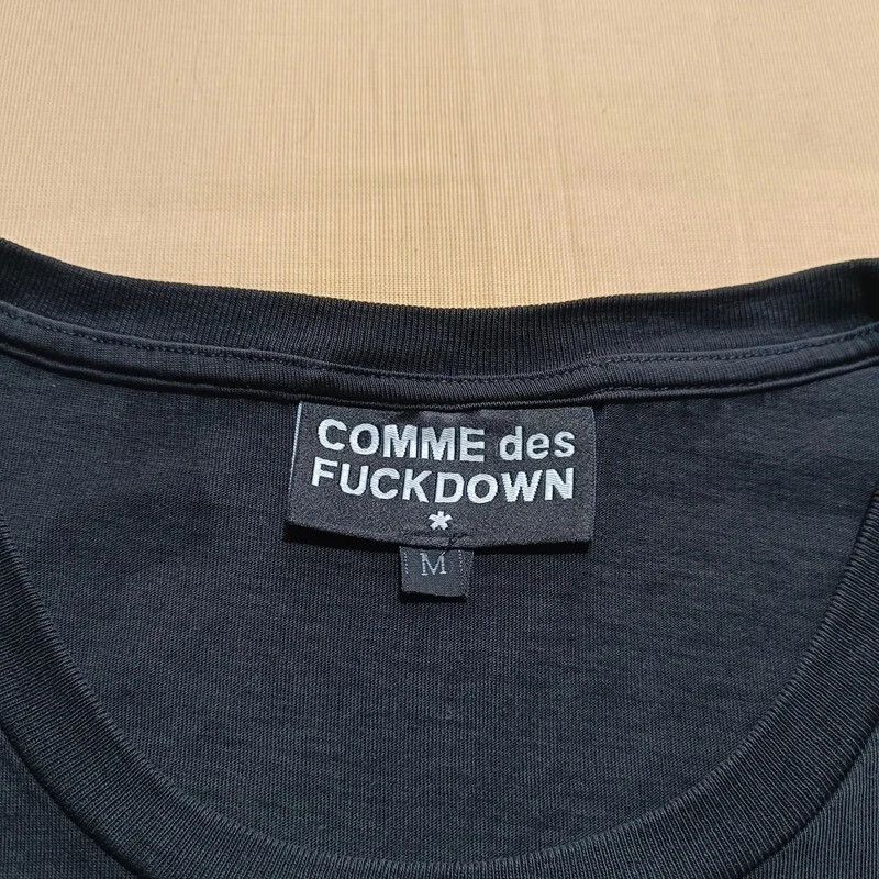 Comme Des Fuck Down *RARE* COMME des FUCKDOWN Black Graphic Tee Mens Medium M Size US M / EU 48-50 / 2 - 6 Thumbnail