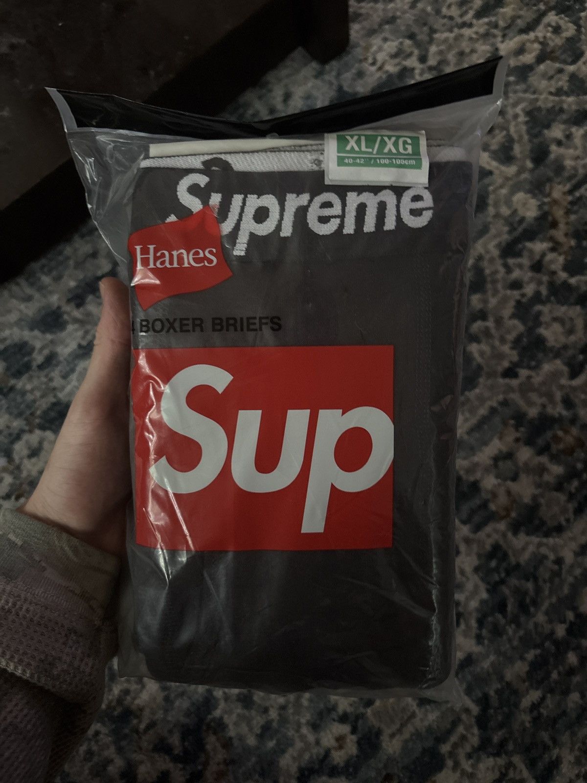 Supreme BRAND NEW SUPREME BOXERS SIZE XL BLACK 4 PACK Size 40 - 1 Thumbnail