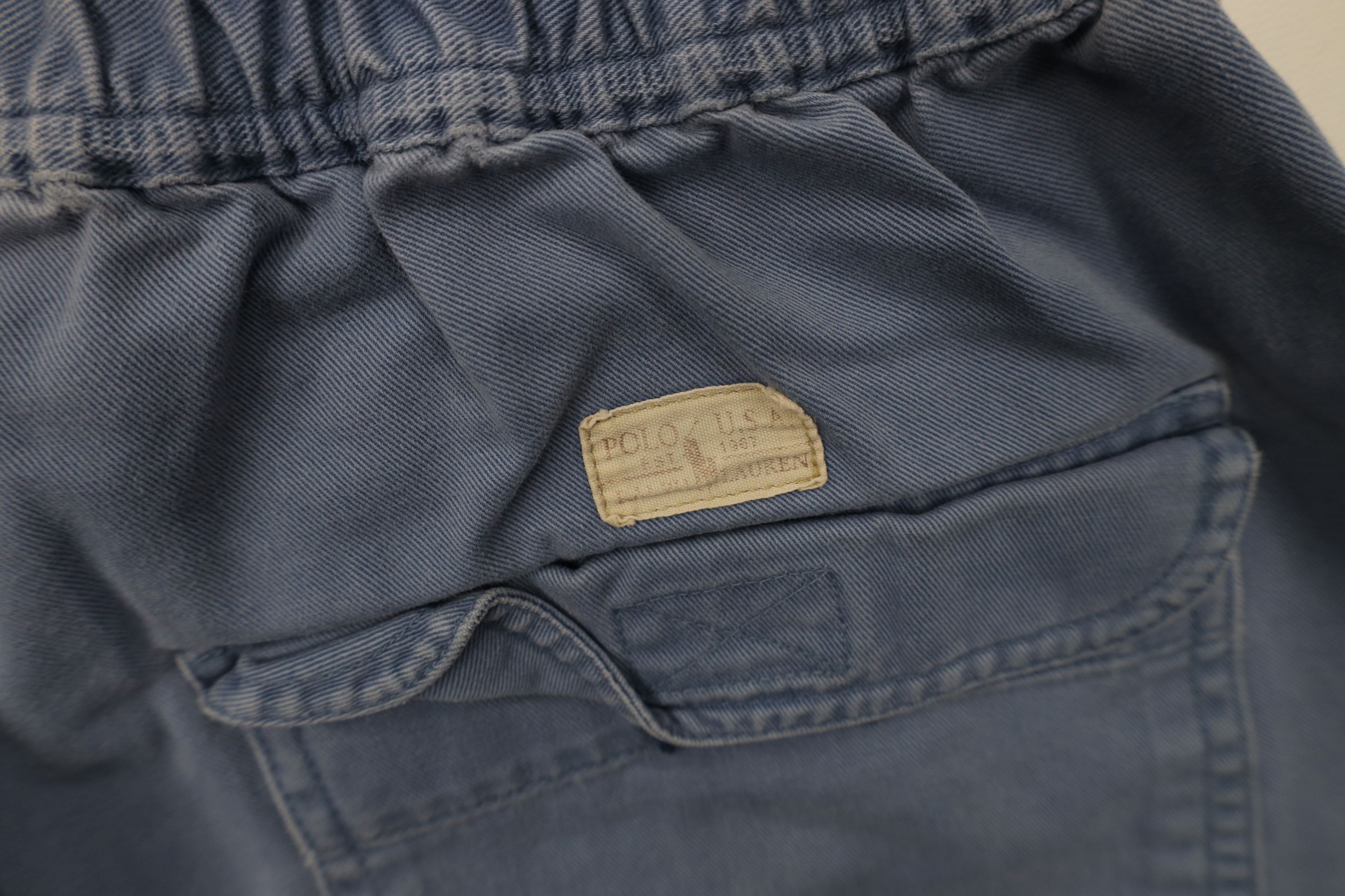 Ralph Lauren Vintage 90s Ralph Lauren Above Knee Cargo Shorts Cotton Size US 32 / EU 48 - 15 Thumbnail