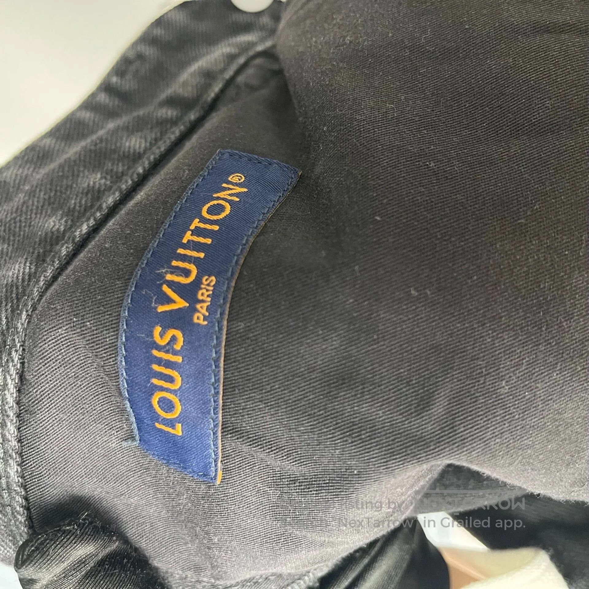 Louis Vuitton LV SS24 Black Monogram Distressed Jeans 36. Size US 36 / EU 52 - 6 Thumbnail