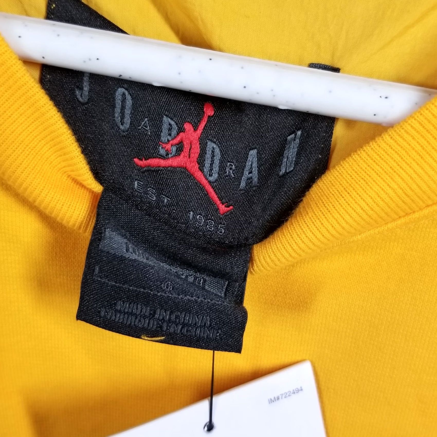 Jordan Brand Paris Saint-Germain PSG Shirt Jordan Mens T-Shirt L Orange Logo Football Top DV0624-705 Size US L / EU 52-54 / 3 - 5 Thumbnail