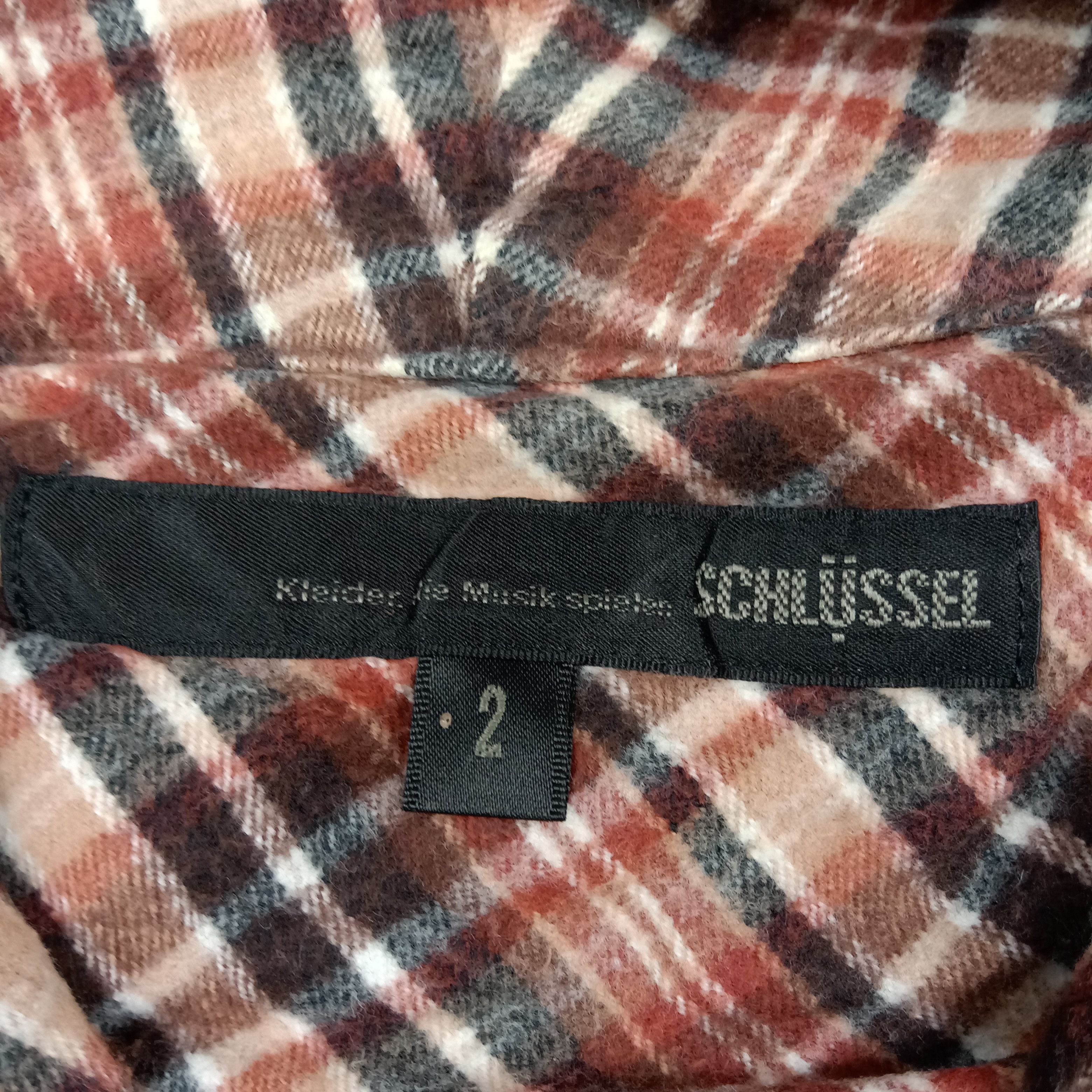 Schlussel SCHLÜSSEL Japanese Brand Grunge Flannel Jacket C283N16 Size US XS / EU 42 / 0 - 3 Thumbnail