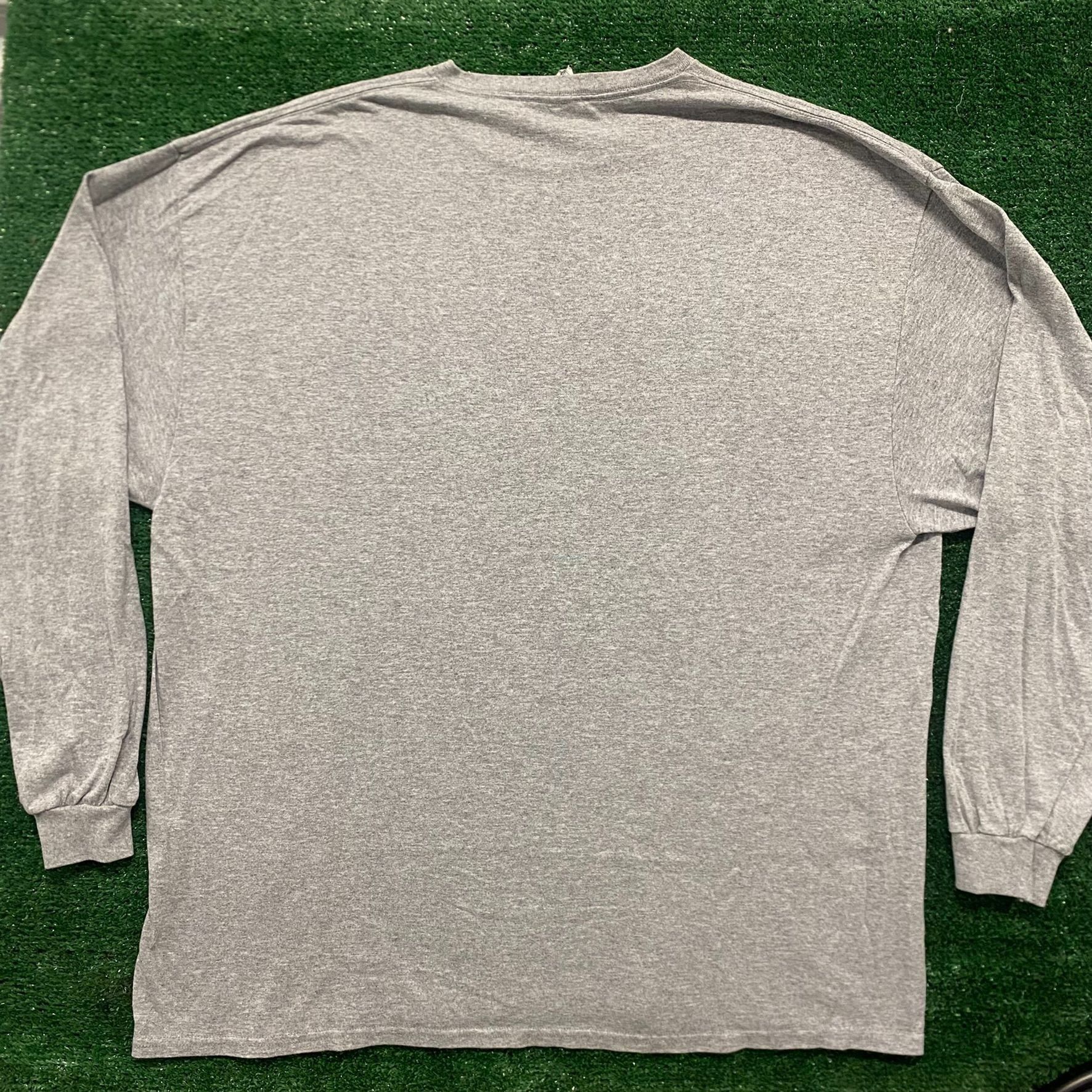 Delta Dodge Logo T-Shirt Gray Long Sleeve SRT Charger Hellcat Demo Size US XXL / EU 58 / 5 - 4 Thumbnail