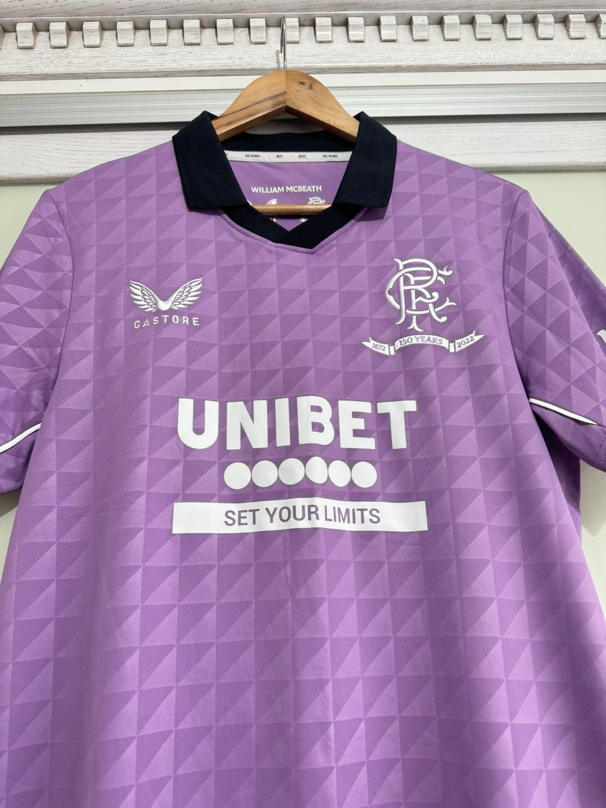 Castore Rangers 2021-2022 Soccer Jersey Football Kit Size US M / EU 48-50 / 2 - 6 Thumbnail