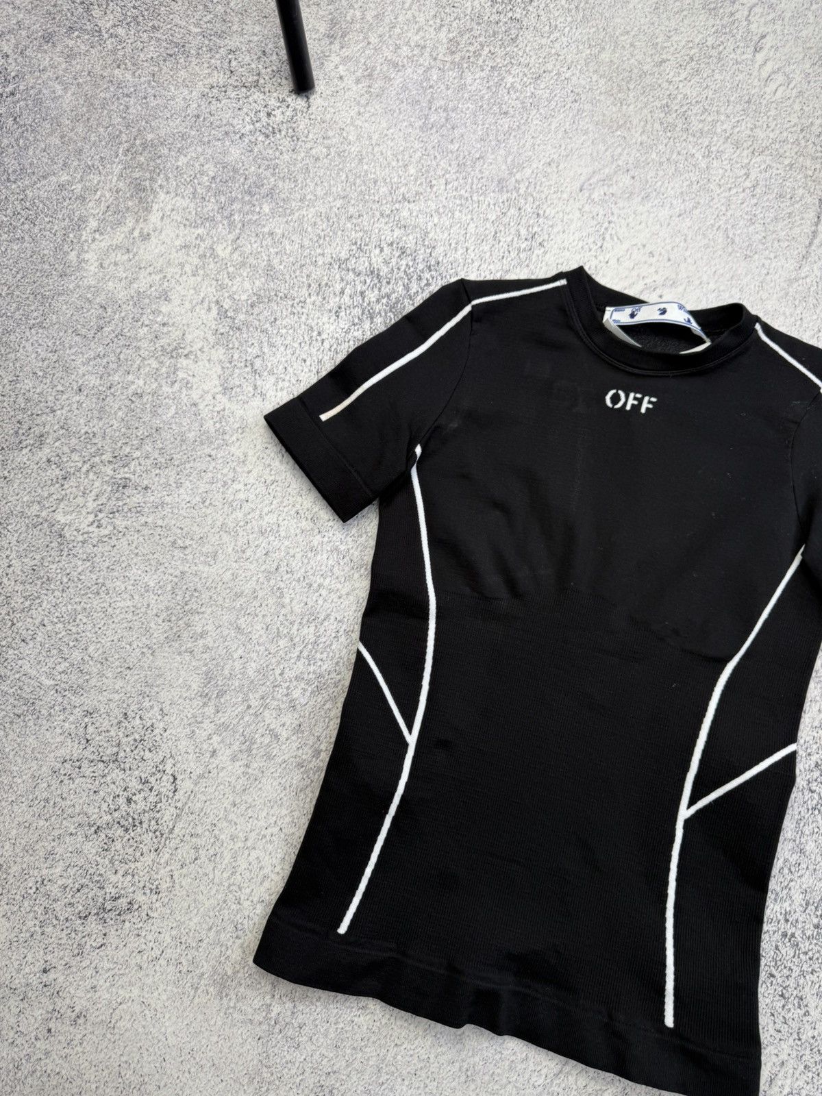 Off-White Off-White Seamless T-shirt Size S / US 4 / IT 40 - 3 Thumbnail
