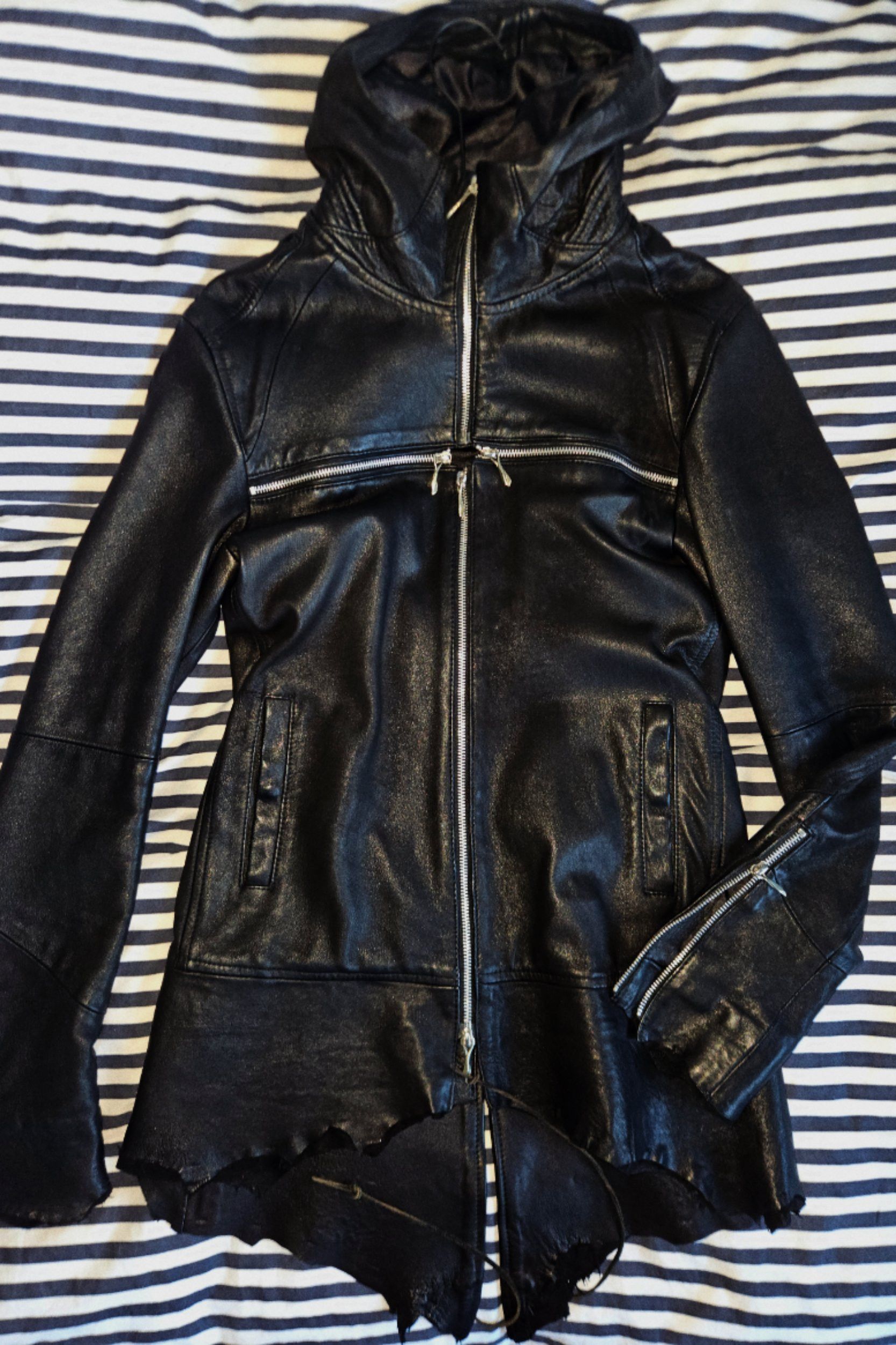 14th Addiction 14th ADDICTION CROSS ZIP WITH FUR | Grailed