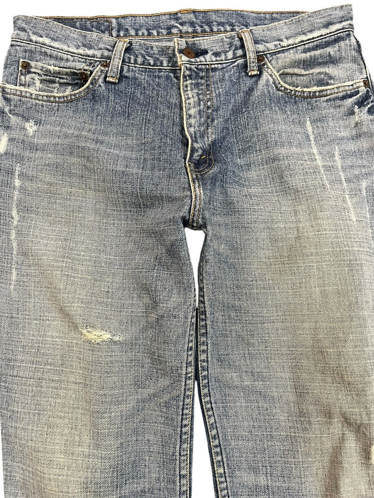 Levi's × Levi's Vintage Clothing × Yasuyuki Ishii Vintage Levi’s 606 Baggy Mudwash Denim Size US 34 / EU 50 - 2 Thumbnail