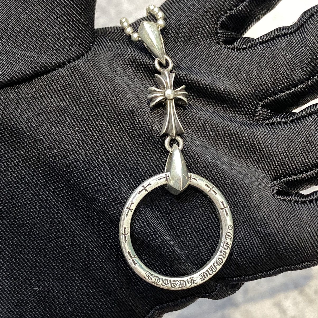 Chrome Hearts CHROME HEARTS Ball Chain Necklace Silver Cross Size ONE SIZE - 6 Thumbnail