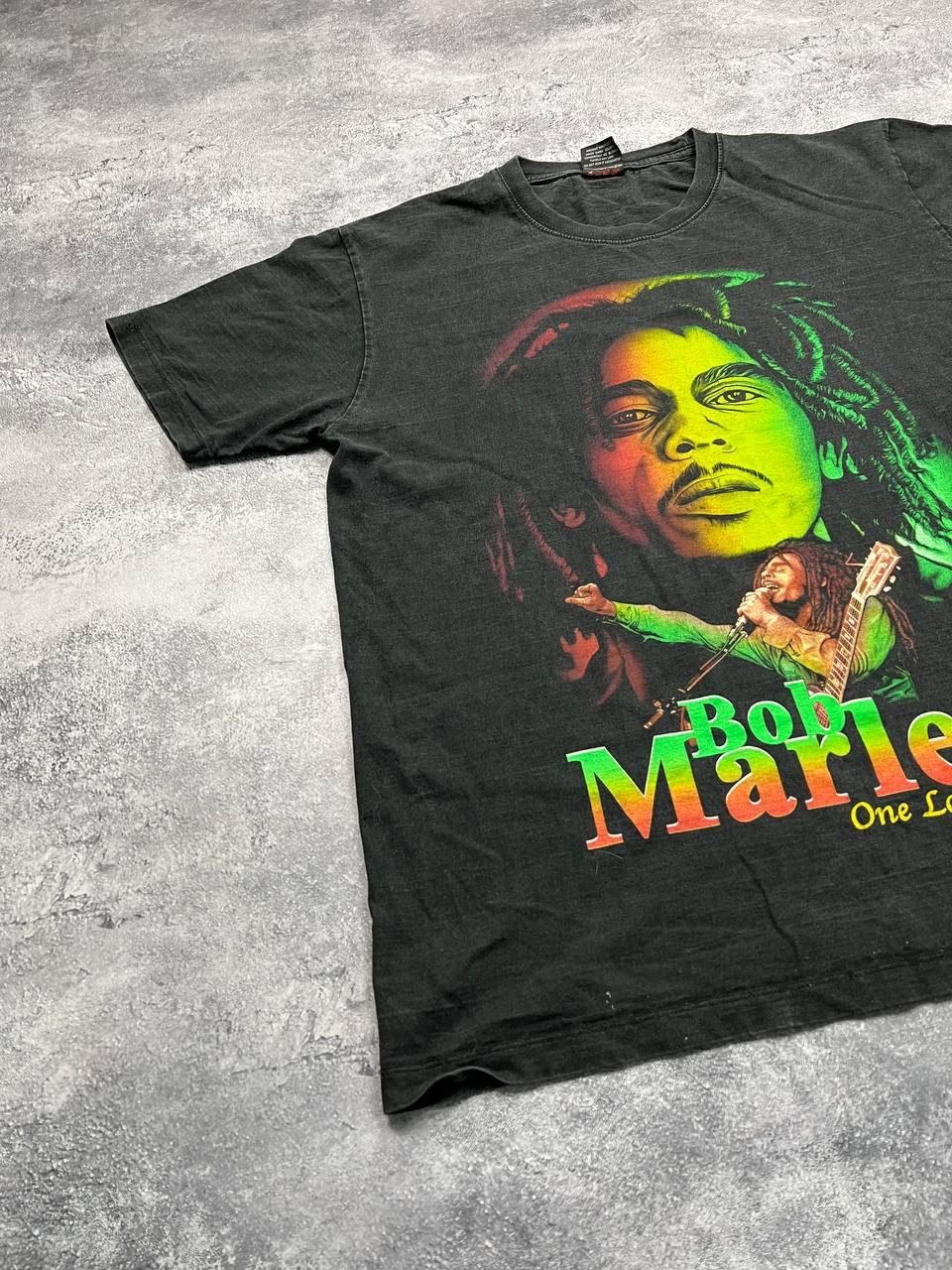 Bob Marley Vintage Bob Marley Rock One Love Reggae Rap T-Shirt Size US XL / EU 56 / 4 - 2 Thumbnail